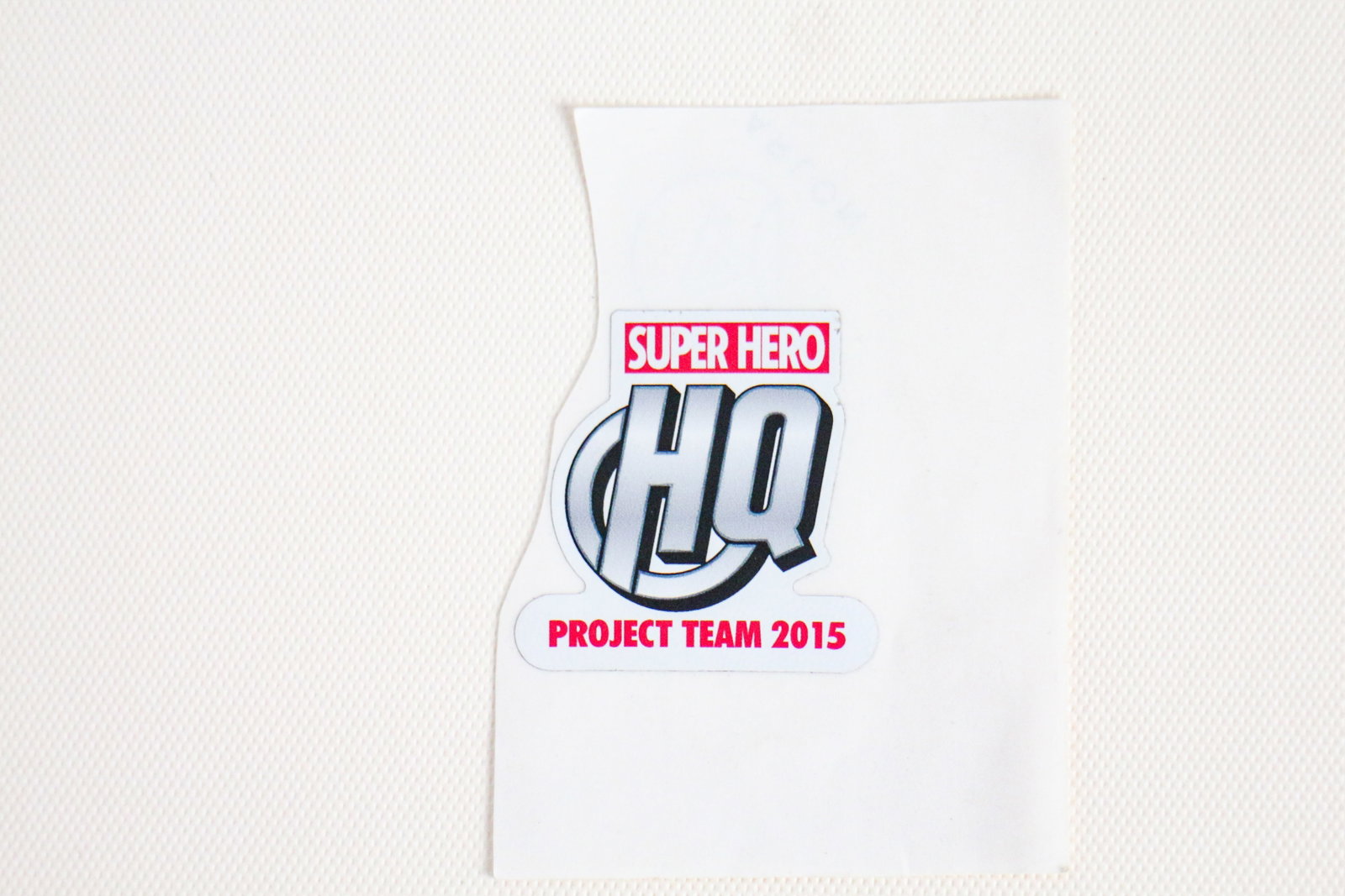 Disneyland - WDI Avengers “Super Hero Headquarters” Project Team Decal (2015): “Excelsior!” This decal identified the world-class design firm of Walt Disney Imagineers, who dreamt up a Super Hero Headquarters where Earth’s mightiest heroes would assemble with fans at