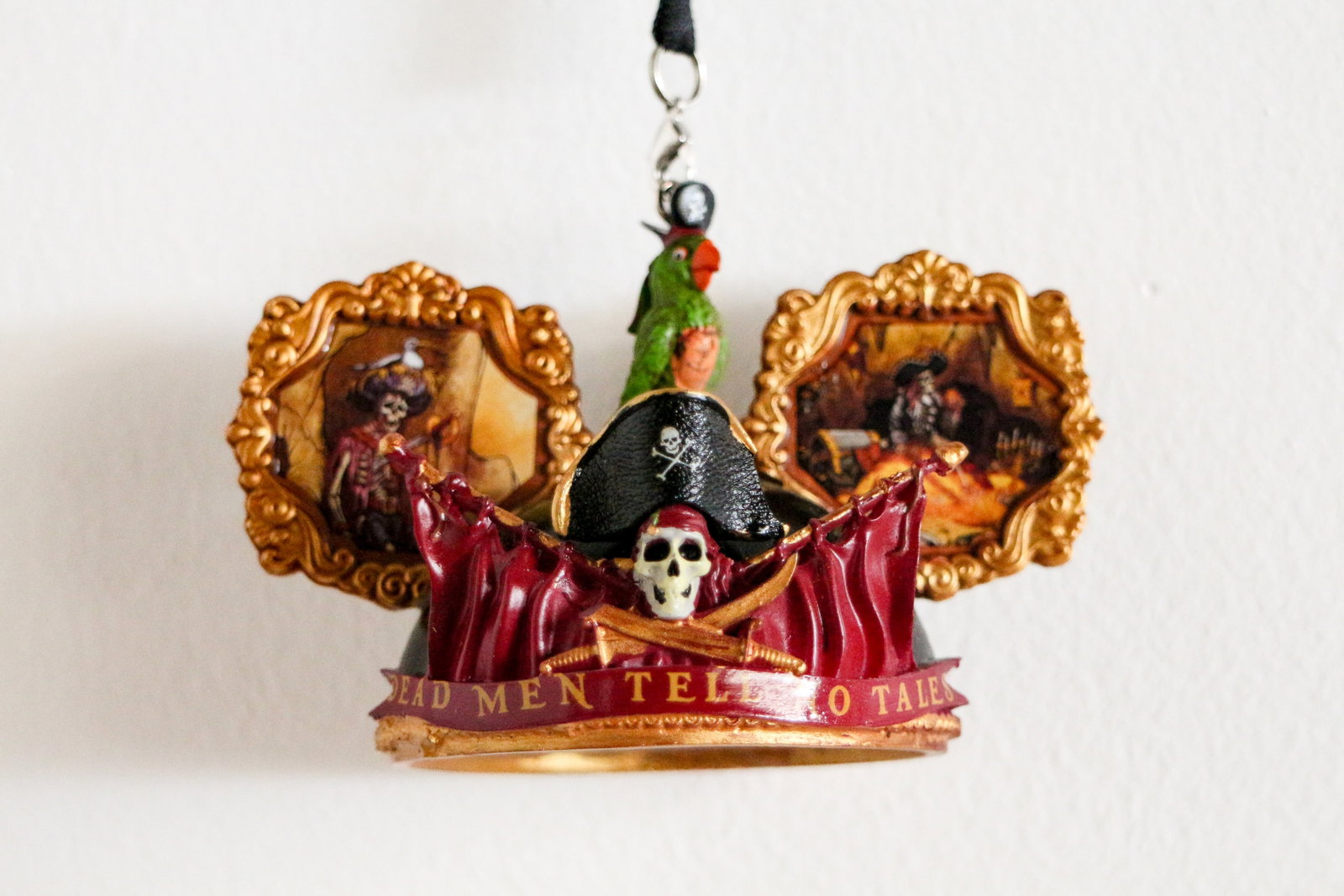 Disneyland Pirates of the Caribbean Mickey Ear Hat Ornament (2022) (1 of 6)