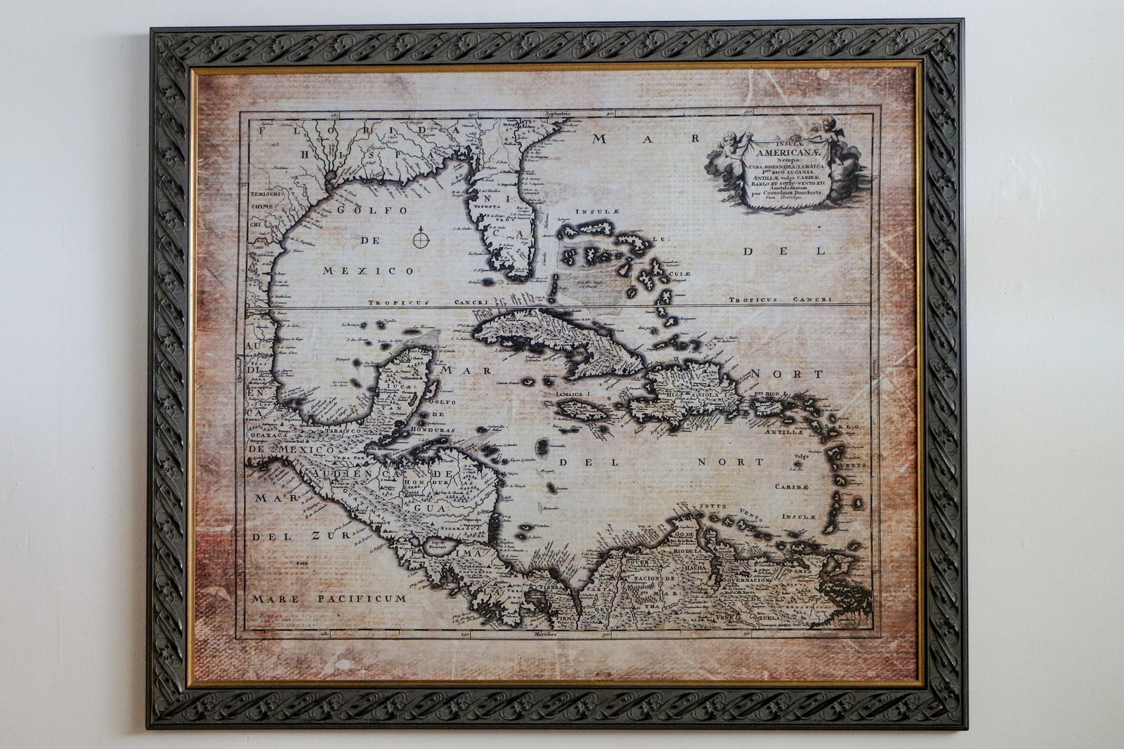 Disneyland - Pirates of the Caribbean Prop Map (2000s) (1 of 7)