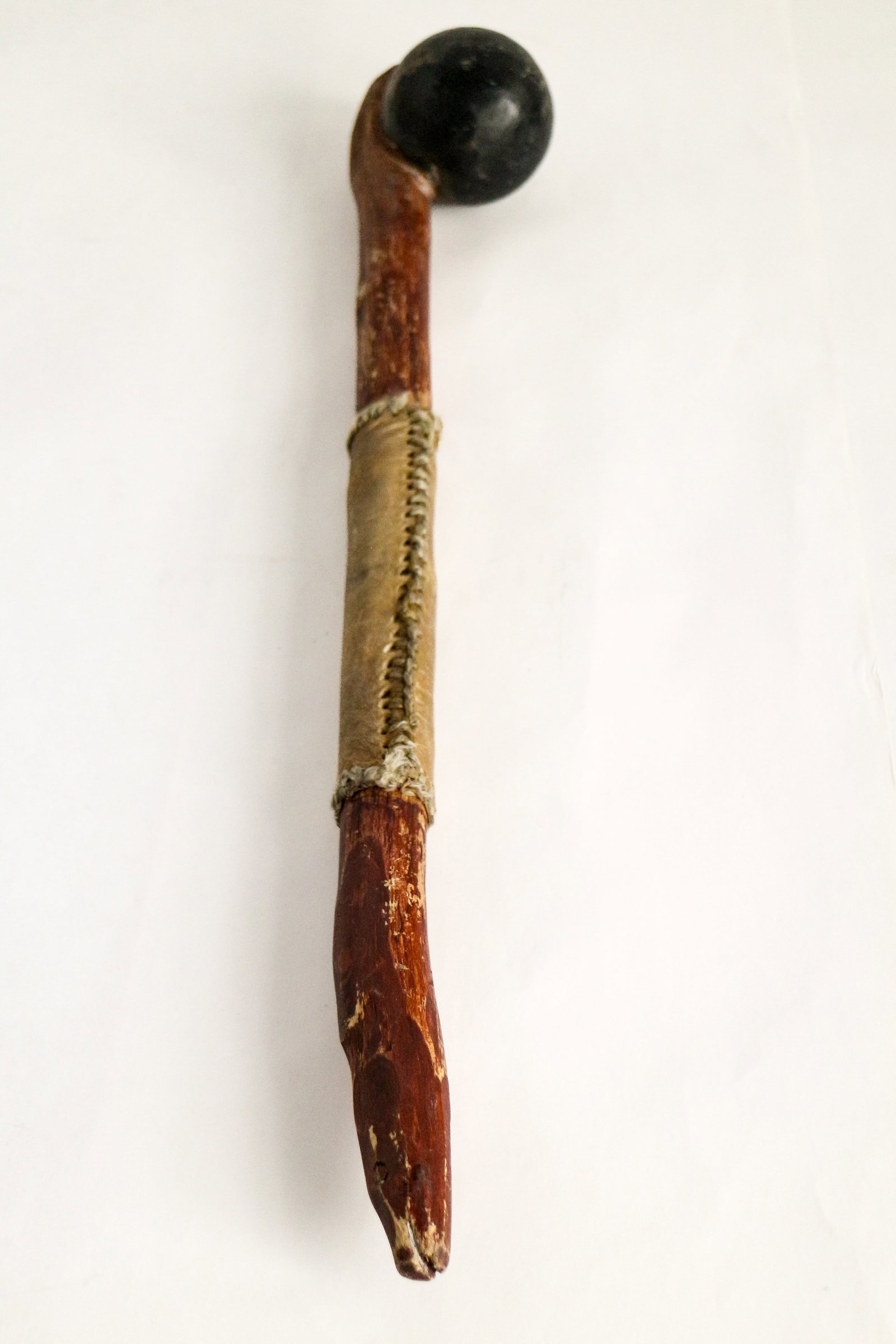 Disneyland Frontierland - Indian Ceremonial Gourd Prop (1990s-2000s): “It is here that we experience the story of our country's past” with an Indian Ceremonial Gourd Prop from Frontierland at Disneyland! When Frontierland debuted in 1955, hand-made decorations (