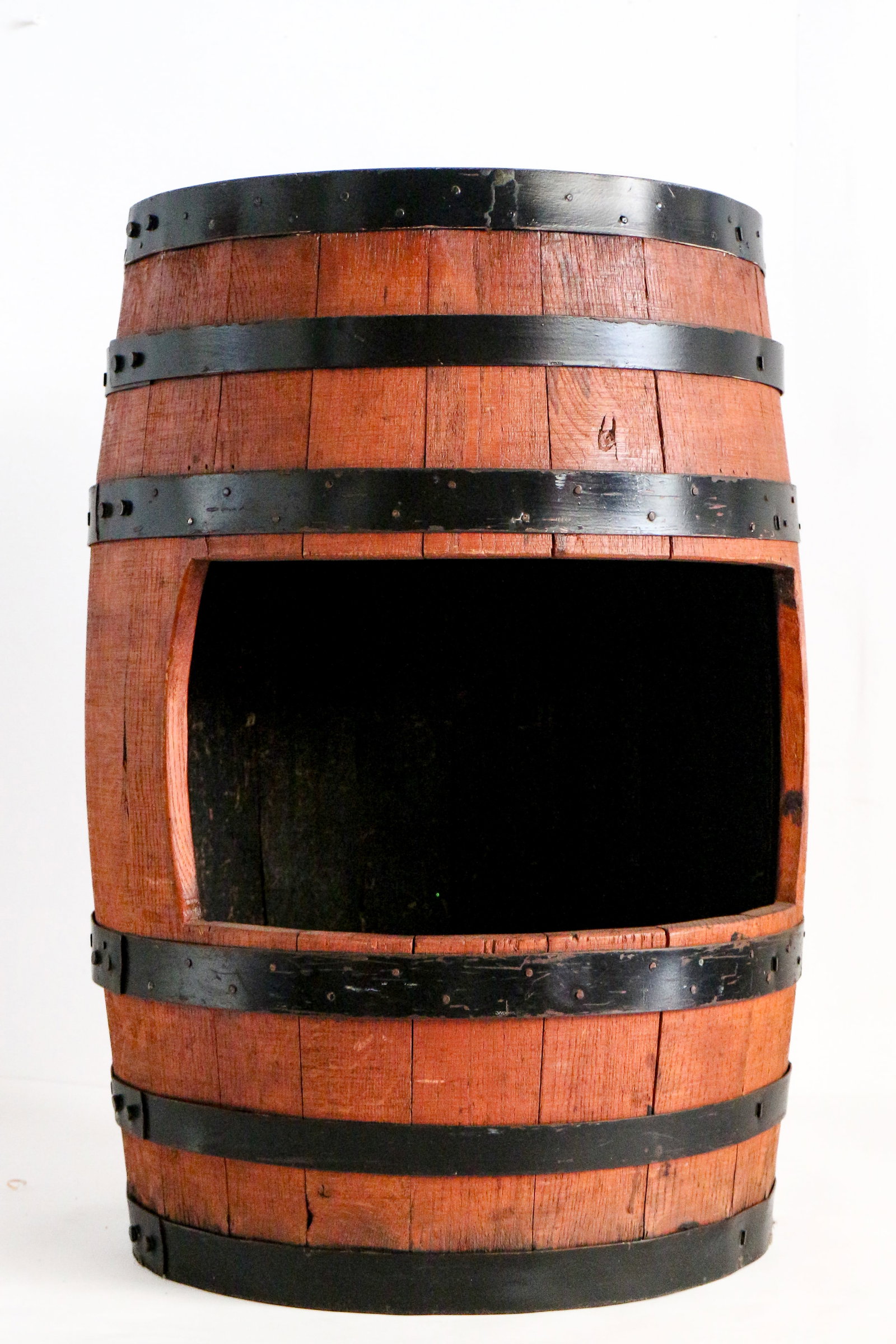 Disneyland - Big Thunder Barbecue Condiment Barrel Prop (c. 1986-2001): “It is here that we experience the story of our country's past”… with this Big Thunder Barbecue was a rustic outdoor table service restaurant operating in Big Thunder Ranch at Disneyland, fr
