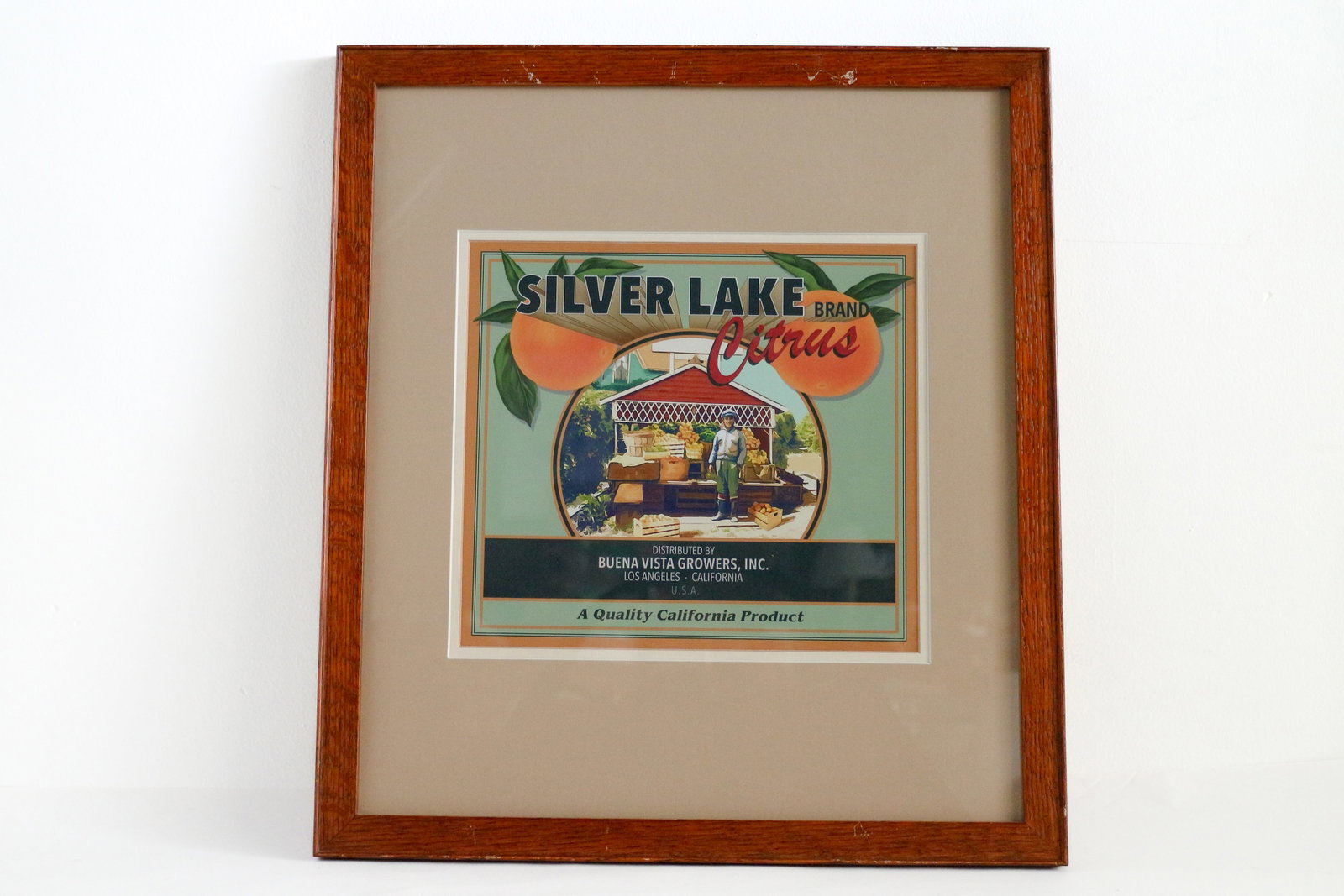 Disney’s Grand Californian Hotel - “Silver Lake Citrus” Decorative Print (2010s-2020s): This “Silver Lake Brand Citrus” print embellished the storytelling and complimented the Craftsman-style elegance of rooms and suites in Disney’s Grand Californian Hotel & Spa at Disneyland R