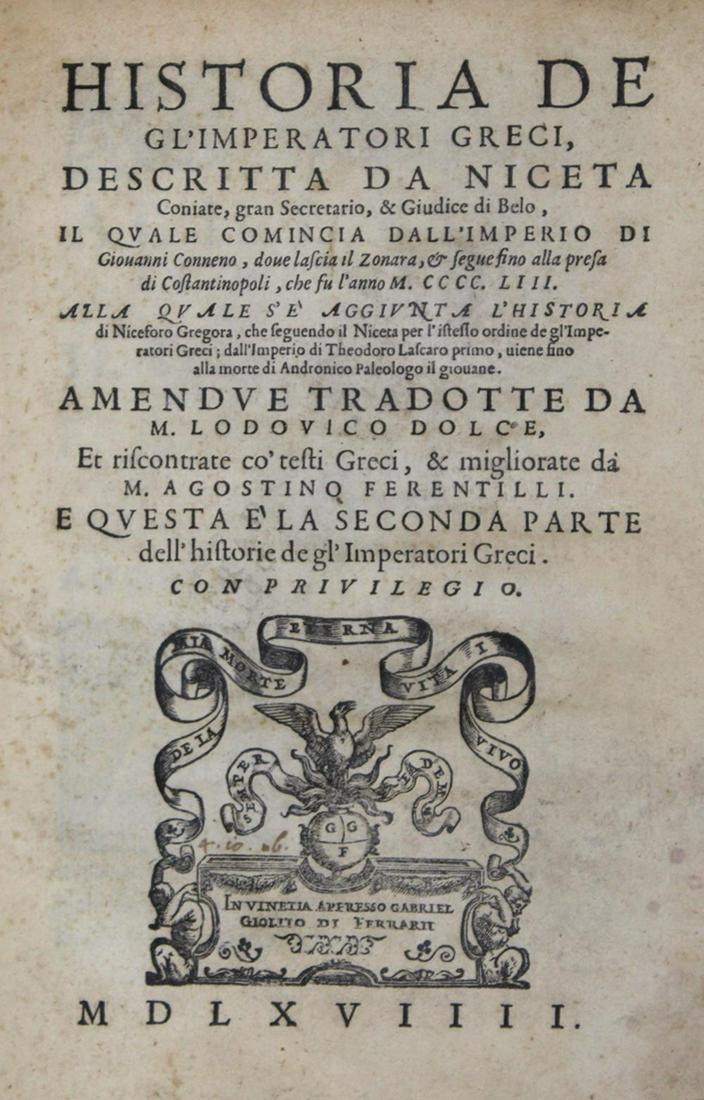 Nicetas Acominatus Choniates. (1 of 1)