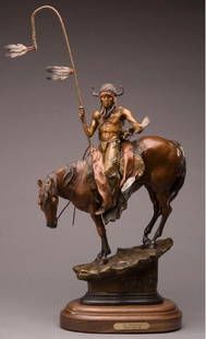 The Messenger: Dustin Payne Original Bronze