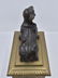 Antique French Figural Chenets Egyptian Revival - 10