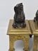 Antique French Figural Chenets Egyptian Revival - 4