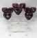 Cut to Clear Purple Wine Goblet Set of 12
