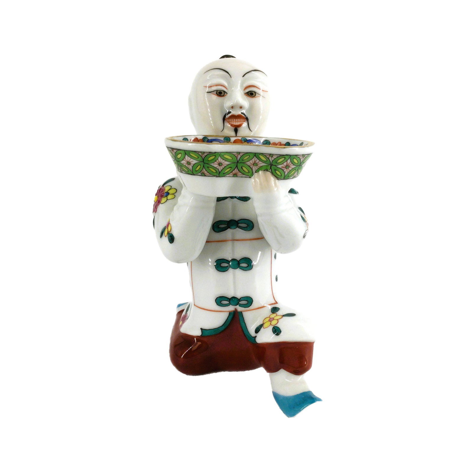 Herend Hungary Figural Salt Cellar Oriental Man (1 of 6)