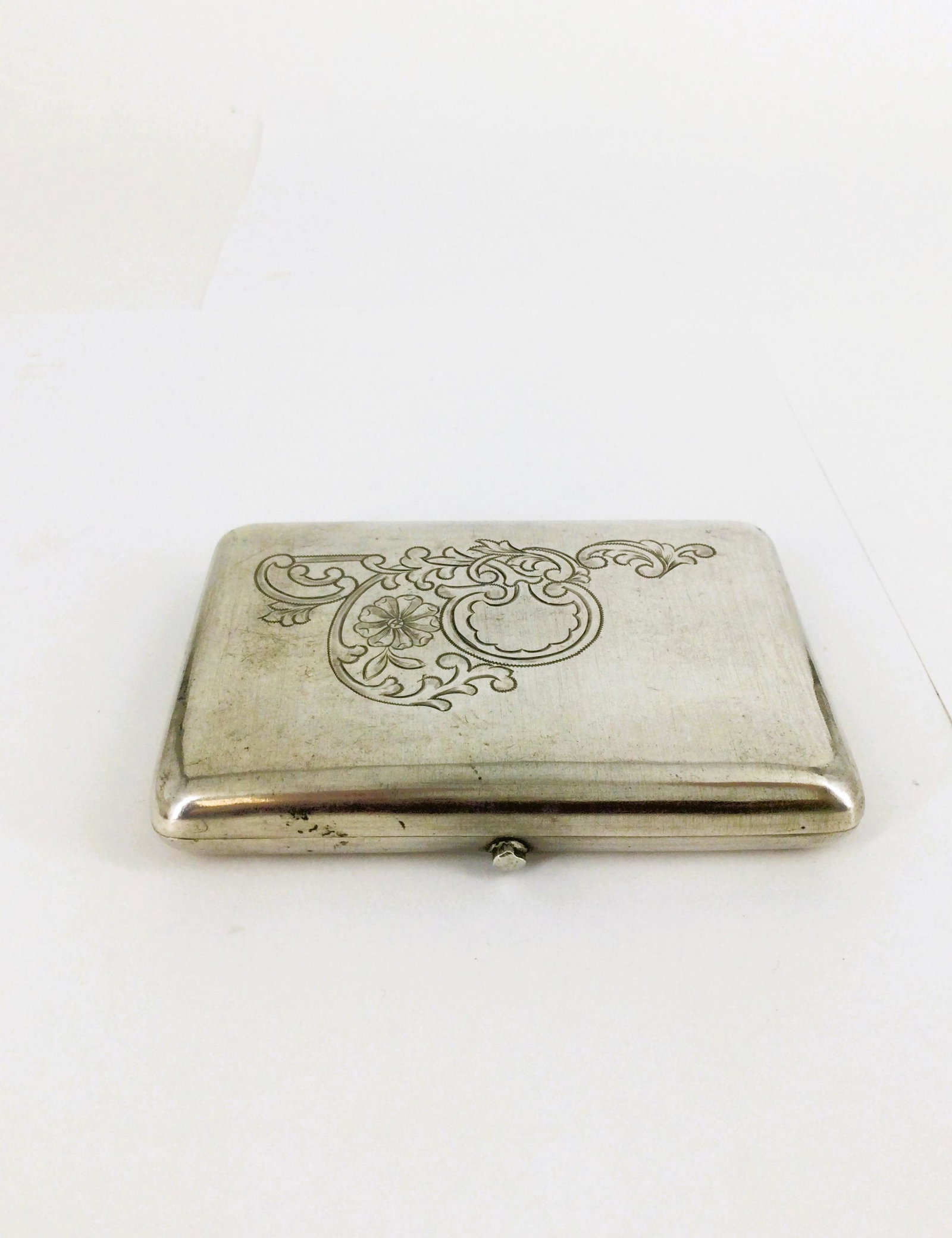 Russian 84 Silver Art Nouveau Cigarette Case (1 of 9)