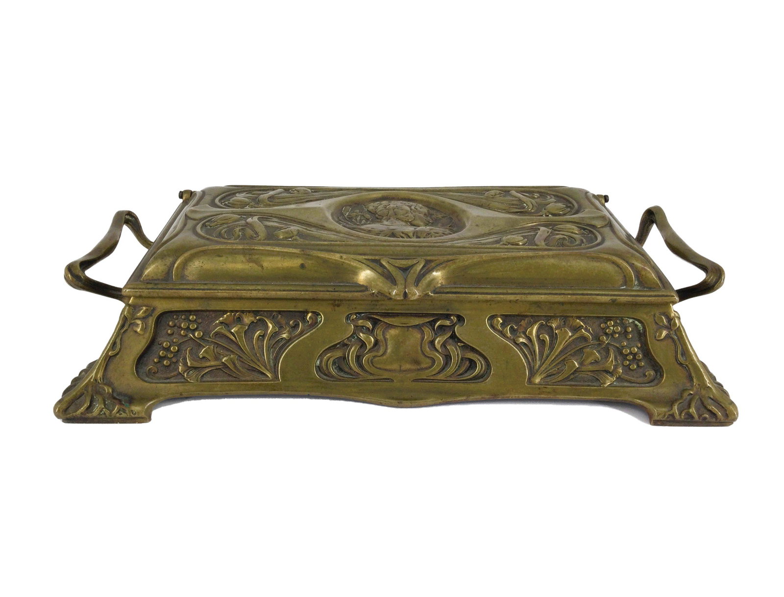 Art Nouveau Bronze Ink Dest Set (1 of 9)