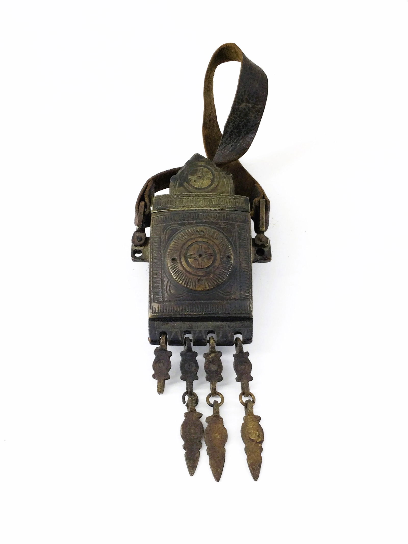 Old World Brass Prayer Box (1 of 6)