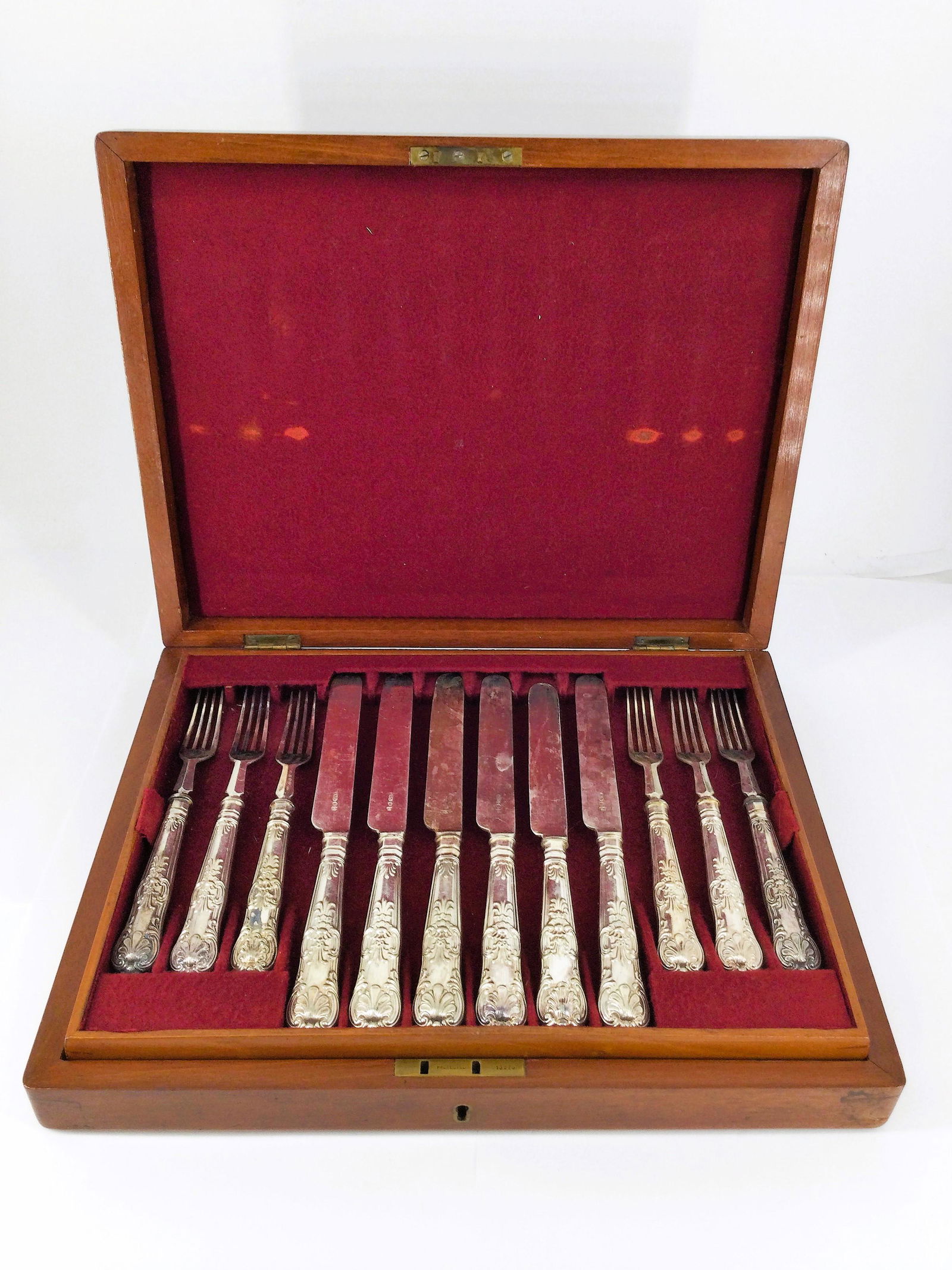 Harrison Brothers & Howson Silver Plated Fruit Cutlery Set (1 of 12)