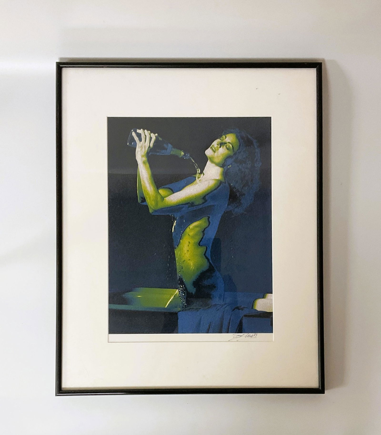 1999 Signed Sultry Print - Female in Bathtub (1 of 4)