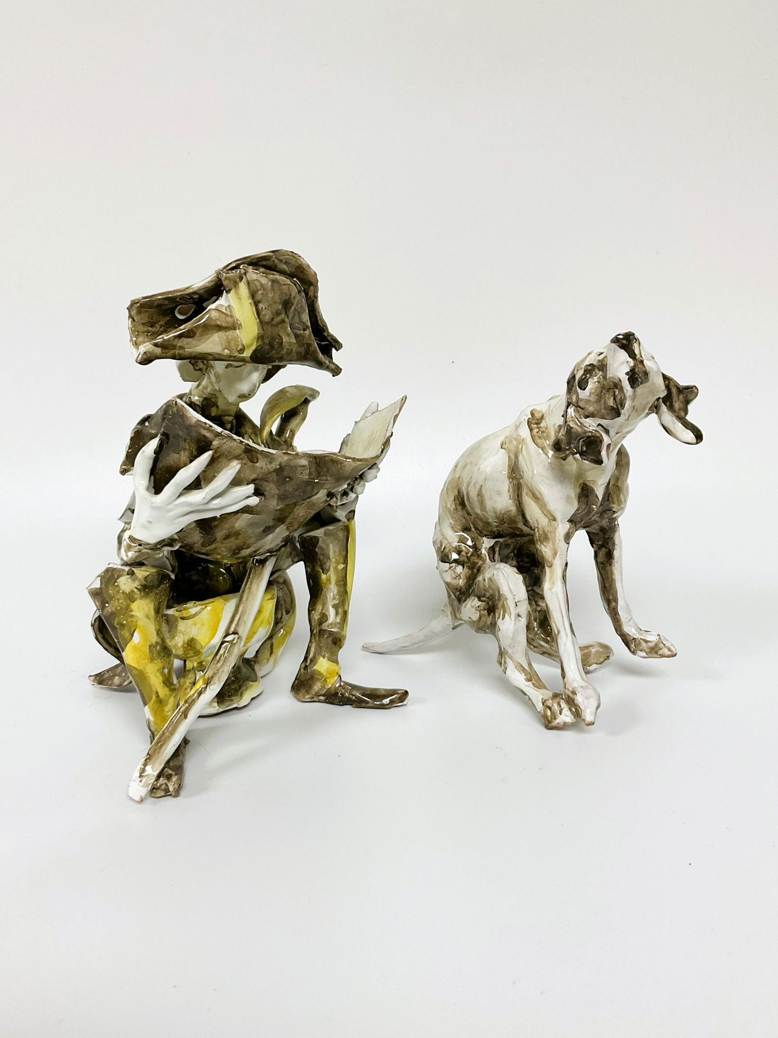 Mid Century Pottery Sculptures by Fosco Martini Italy (1 of 6)