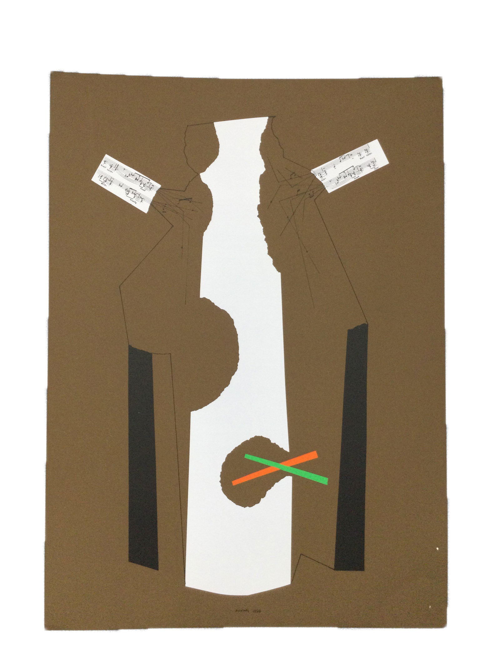 Bruno Munari Screen Print Hand Signed 1955 (1 of 5)
