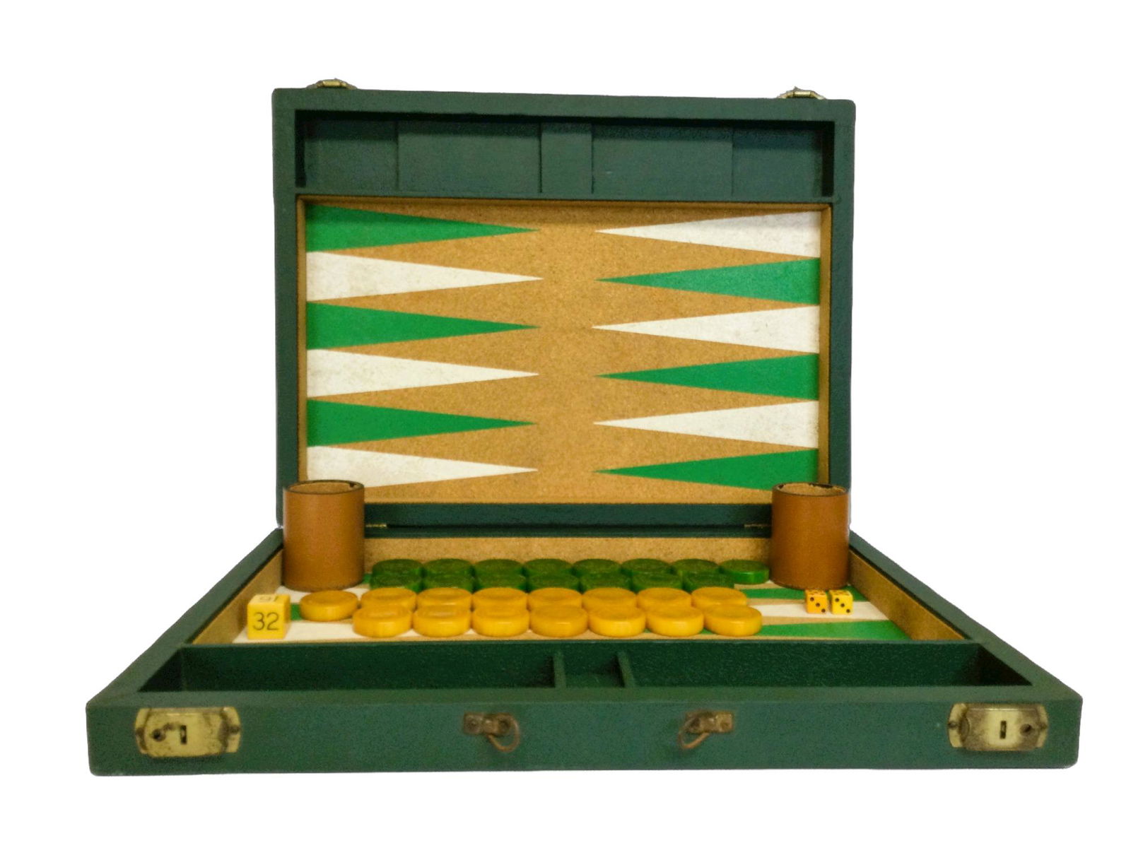Vintage Bakelite Backgammon Set (1 of 5)