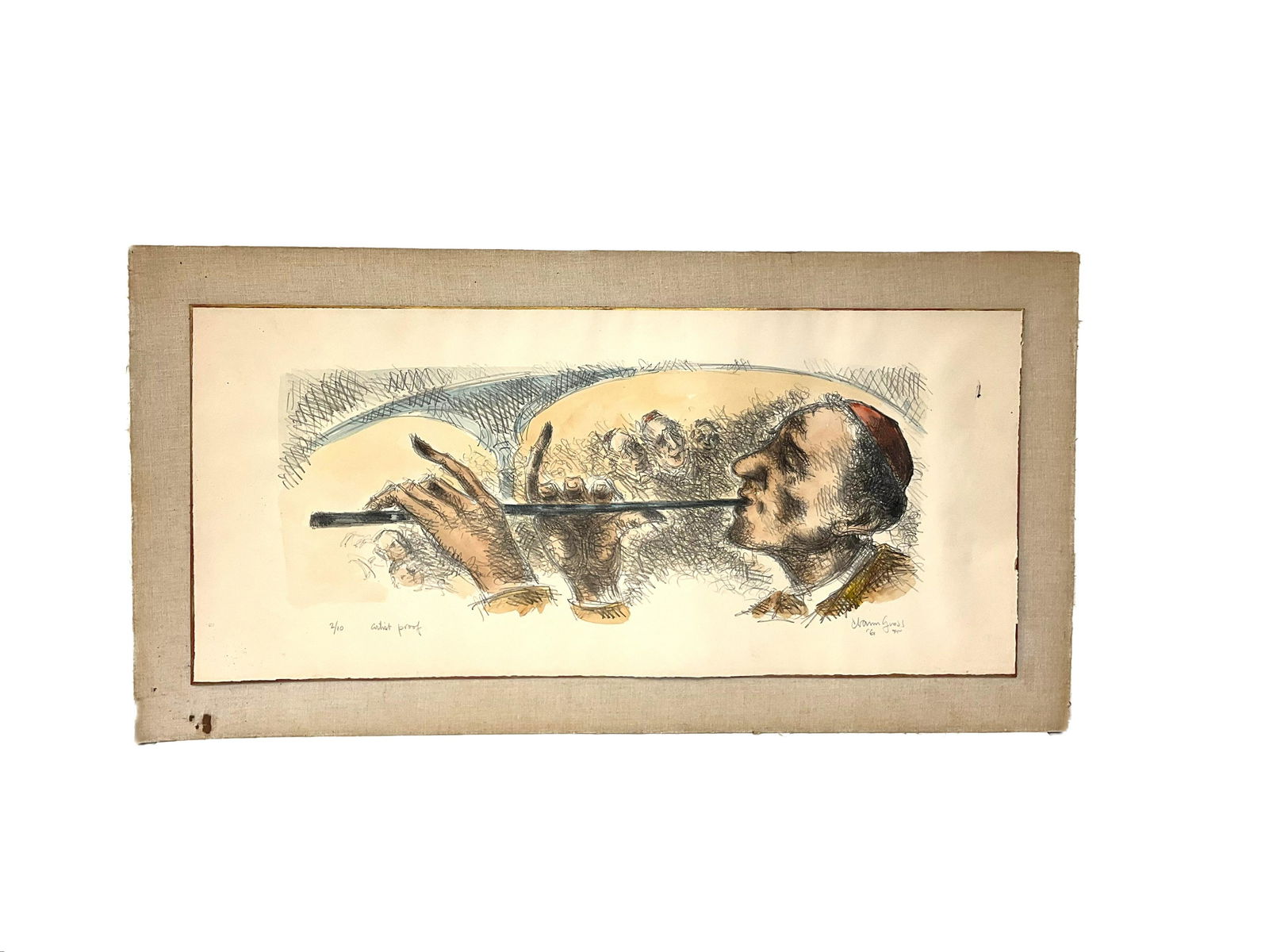 Artist Proof LE Lithograph Chaim Gross '61 (Austrian, 1902 â€“ 1991) (1 of 4)