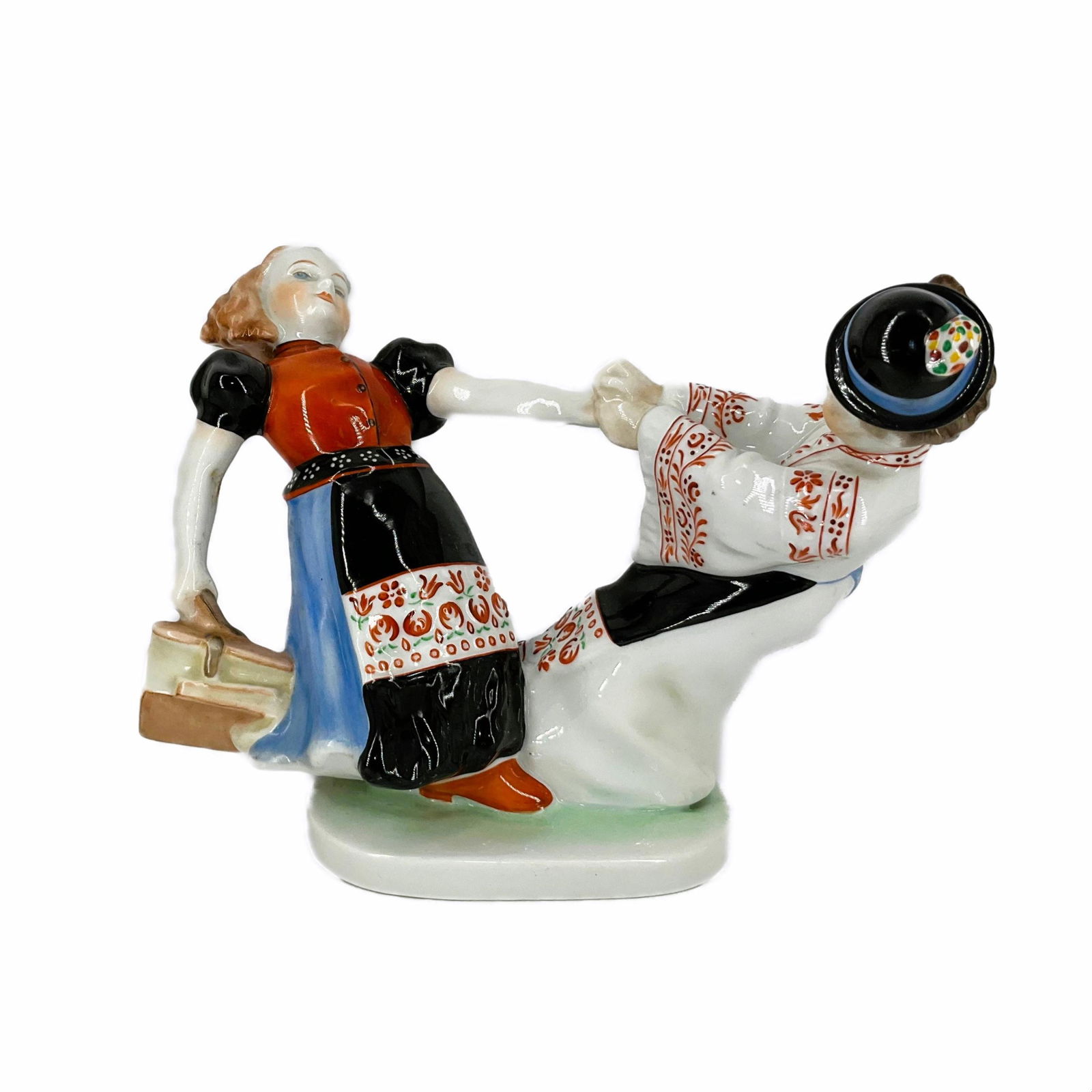 Herend Hungary Porcelain Figurine # 5482 (1 of 5)