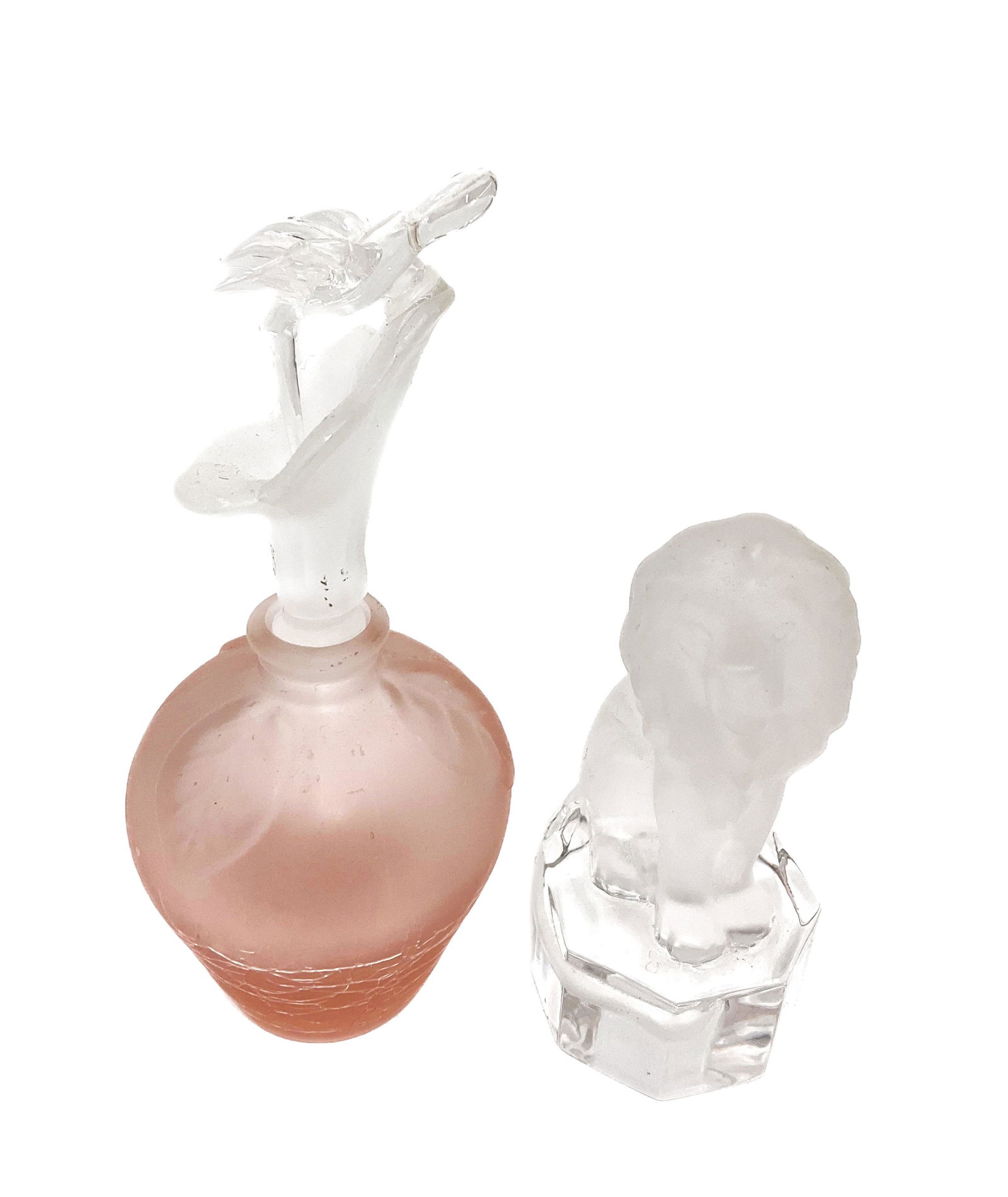 Vintage Perfume Bottle and Goebel Lion Paperweight (1 of 8)