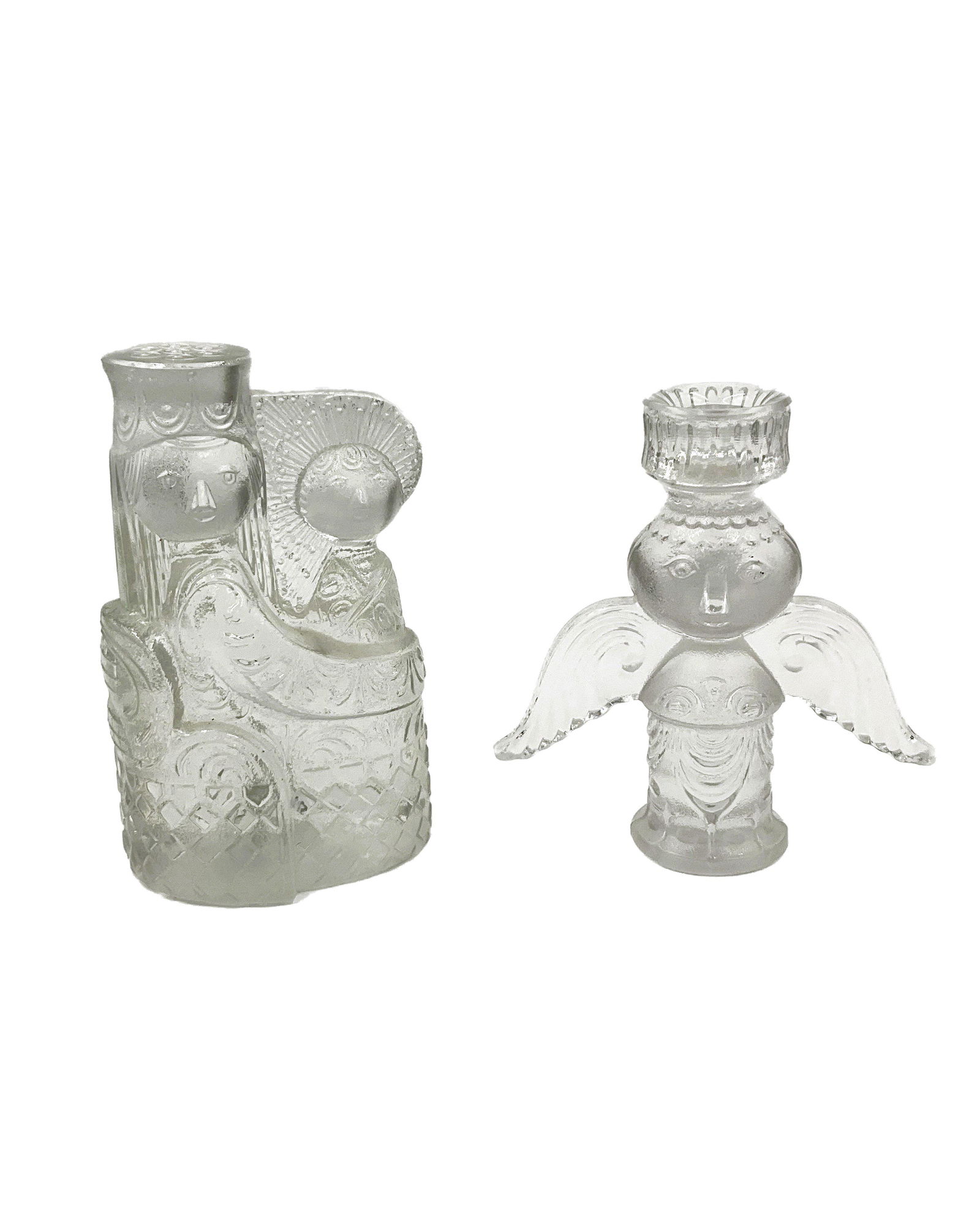 Pair Of Rosenthal Studio-Line BjÃ¶rn Wiinblad Crystal Pieces (1 of 7)