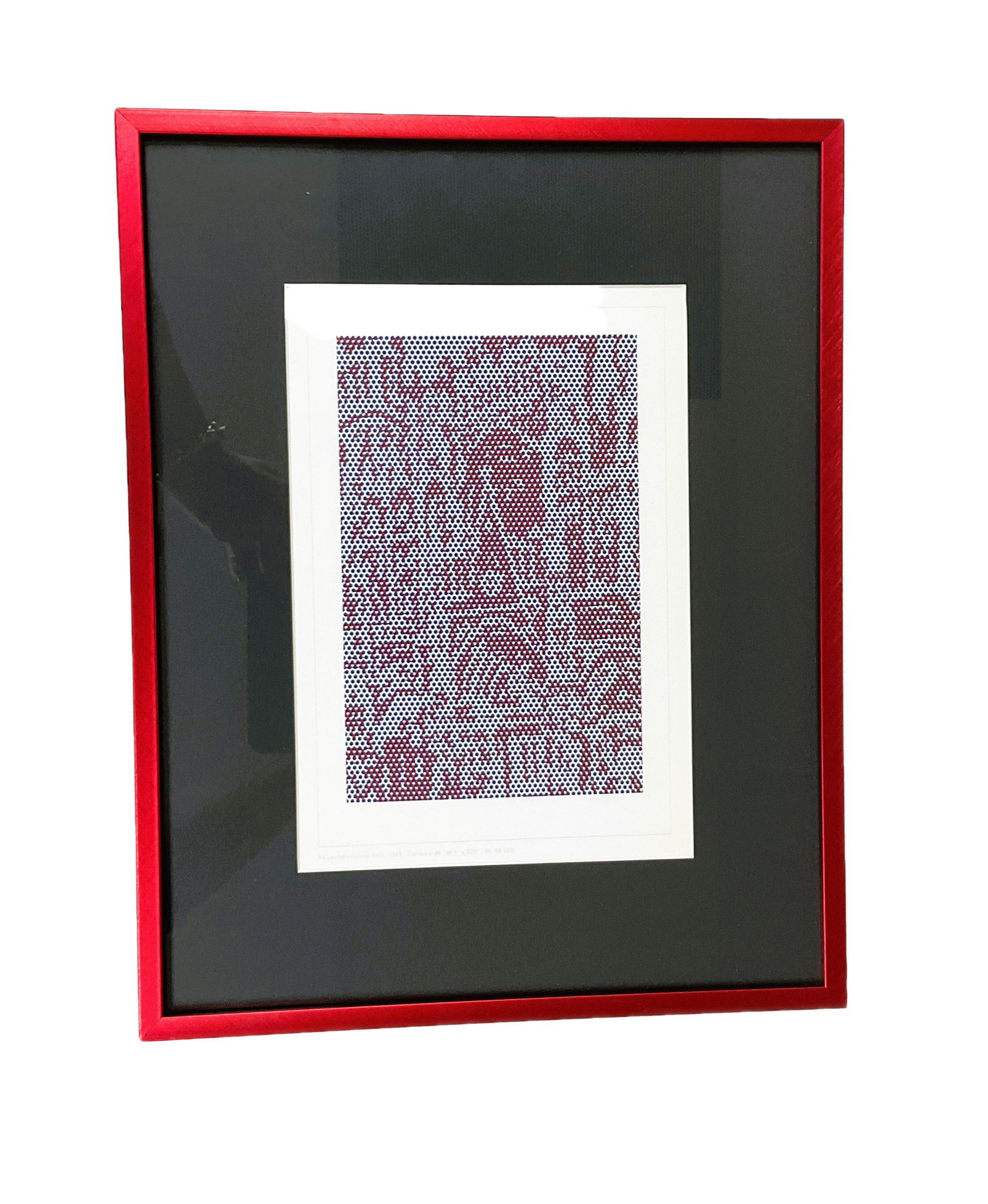 Roy Lichtenstein  (American, 1923 â€“ 1997) Offset  Lithograph of Cathedral #4 (1 of 4)