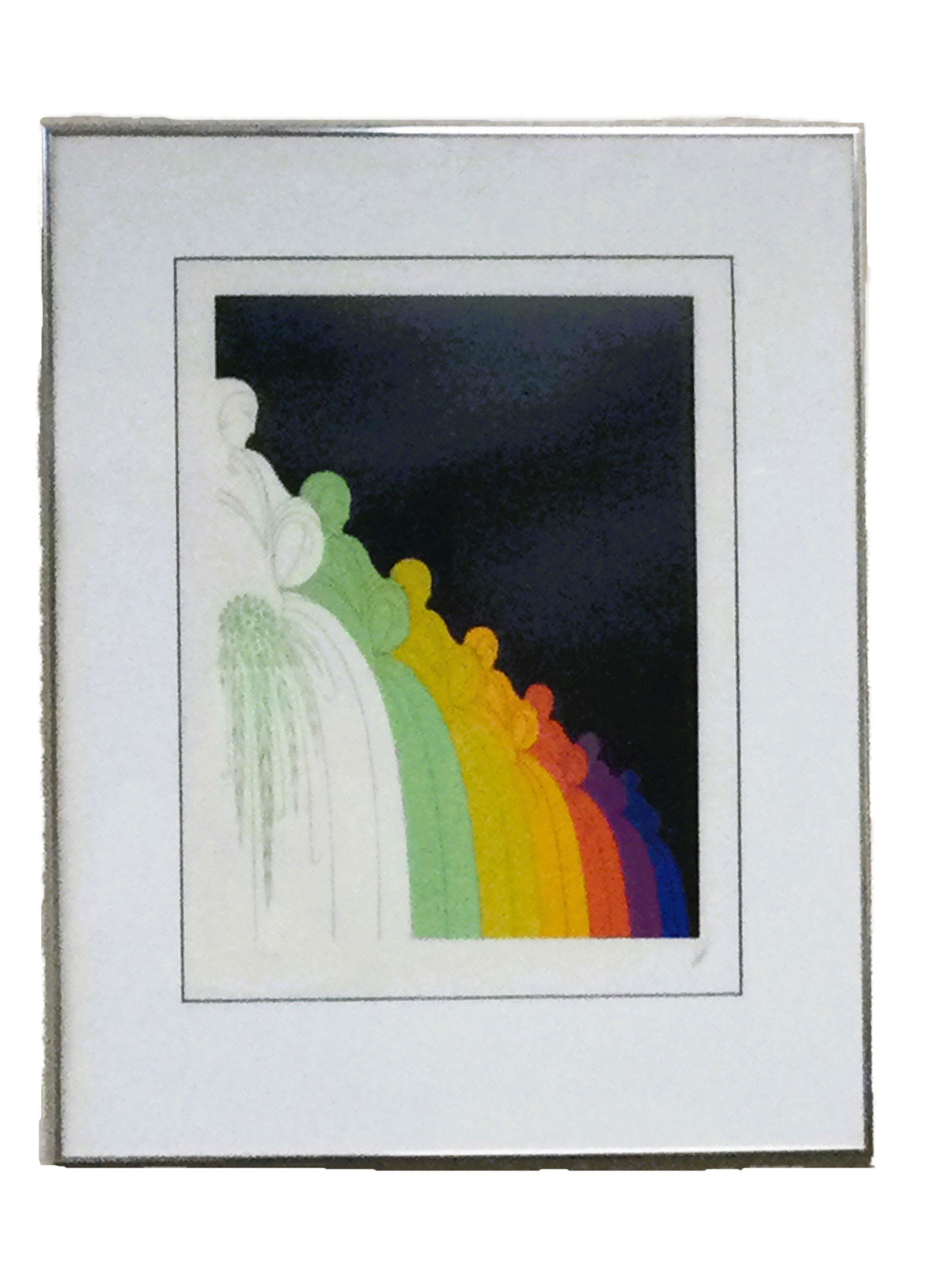 Erte (Russian/French 1892 â€“1990) 'Les Jolies Dames' Signed Numbered 3/300 Serigraph (1 of 4)