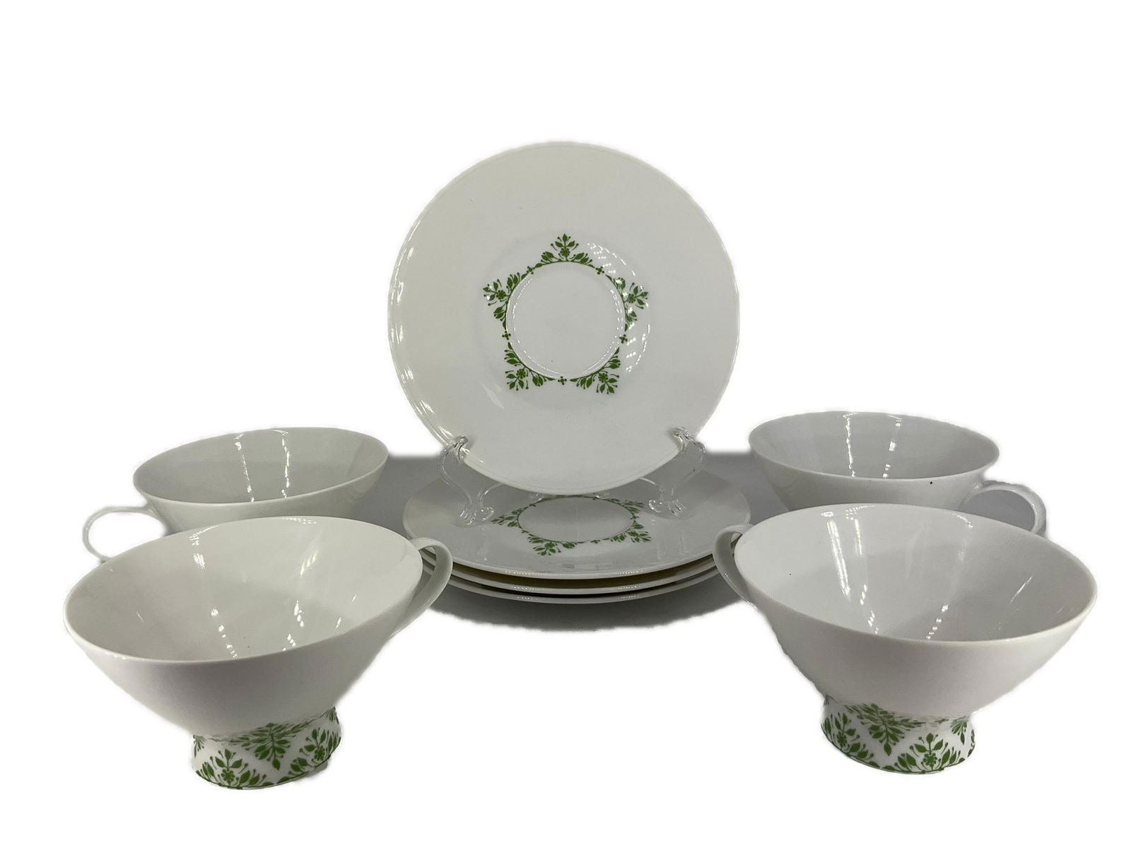 Rosenthal 8 Piece Cup & Saucer Set Germany (1 of 5)