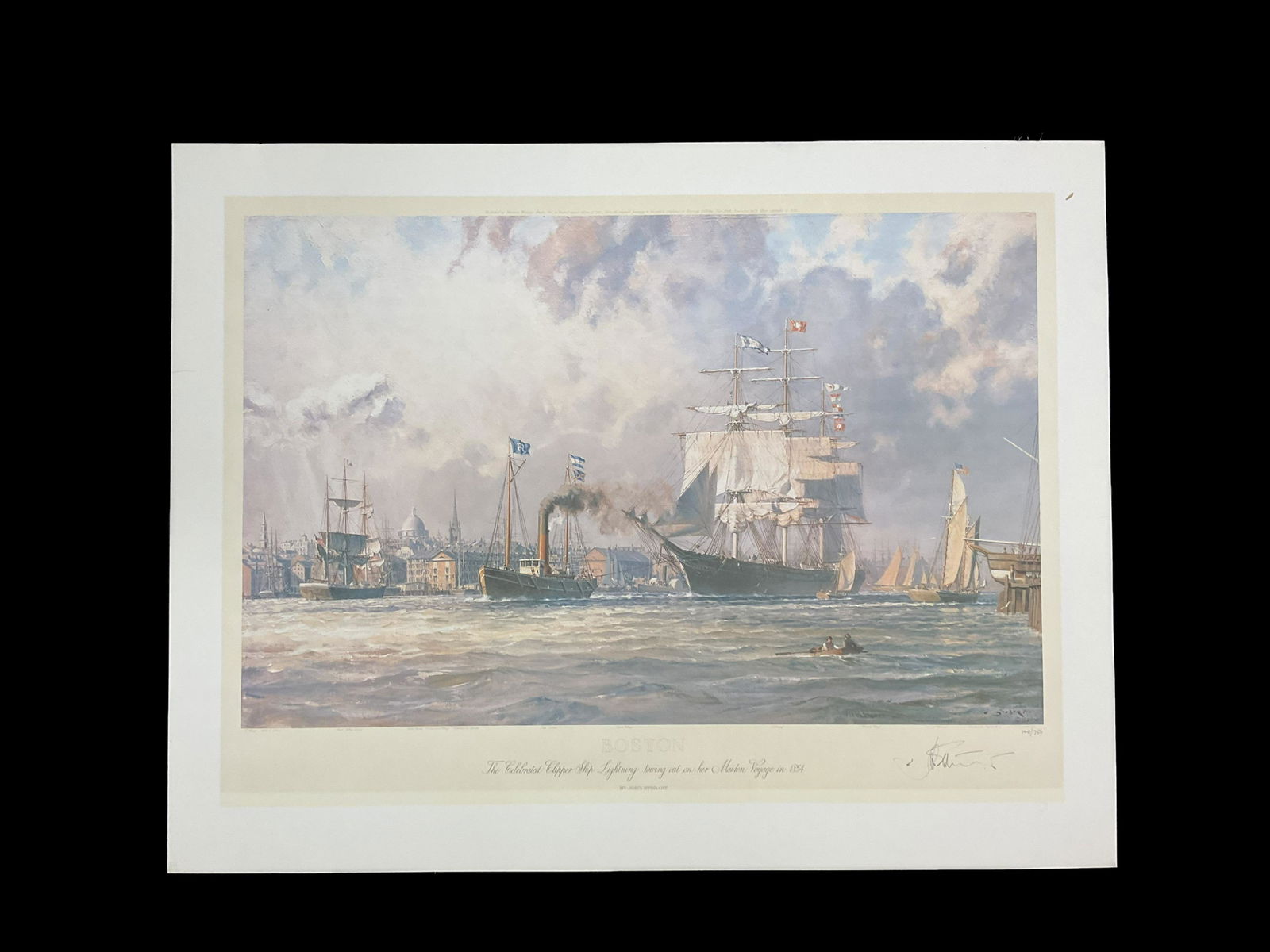John Stobart Lithograph Signed & Numbered (1 of 4)
