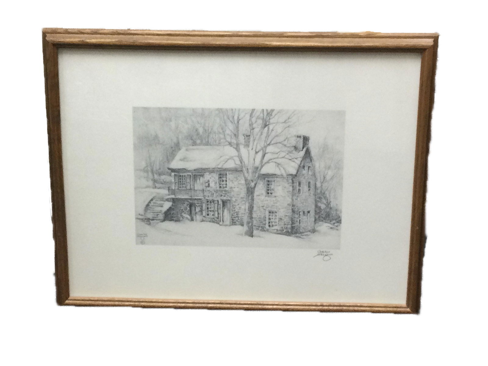 Charles William Hargens, Jr. (American, 1893âˆ’1997) Lithograph Signed (1 of 4)