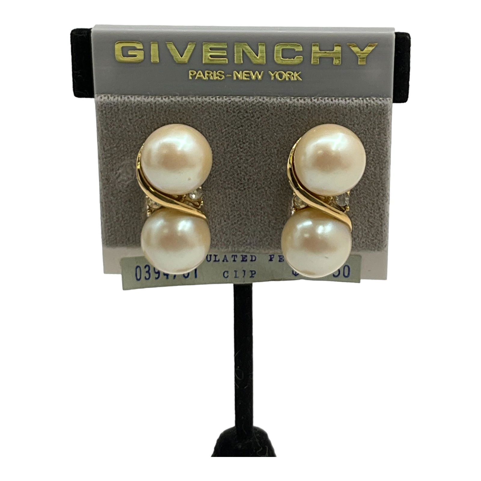 Vintage Givenchy Clip on Earrings (1 of 3)