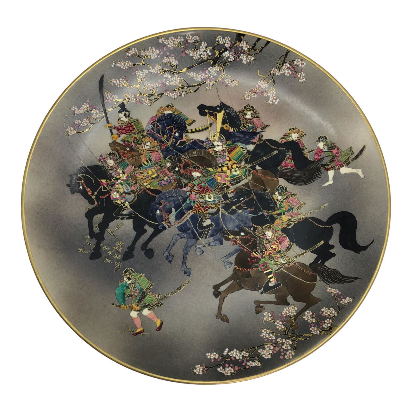 Large Japanese Charger Plate Signed (1 of 5)