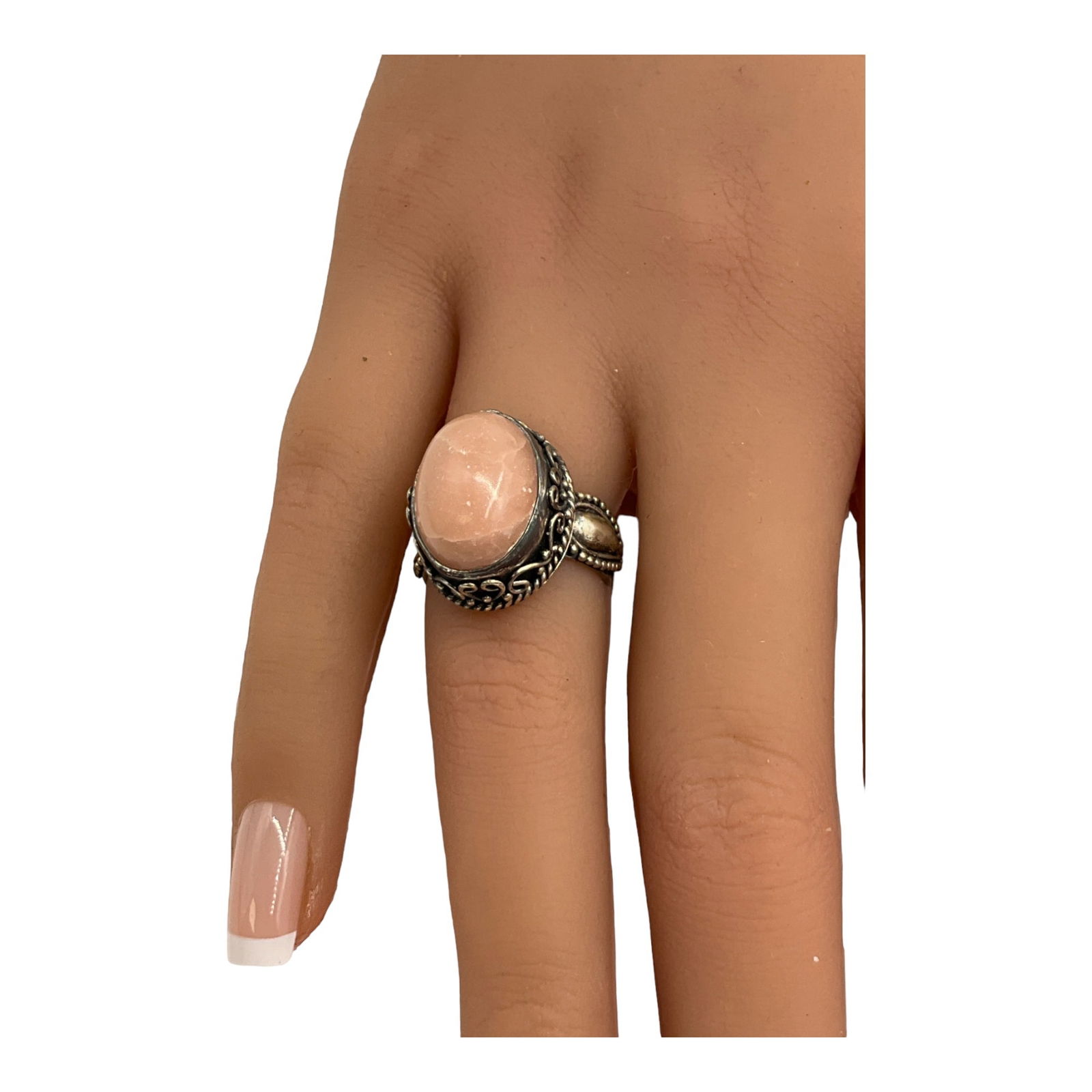 NWT Chuck Clemency Signed STS 925 Ring Sz. 6.5 (1 of 2)