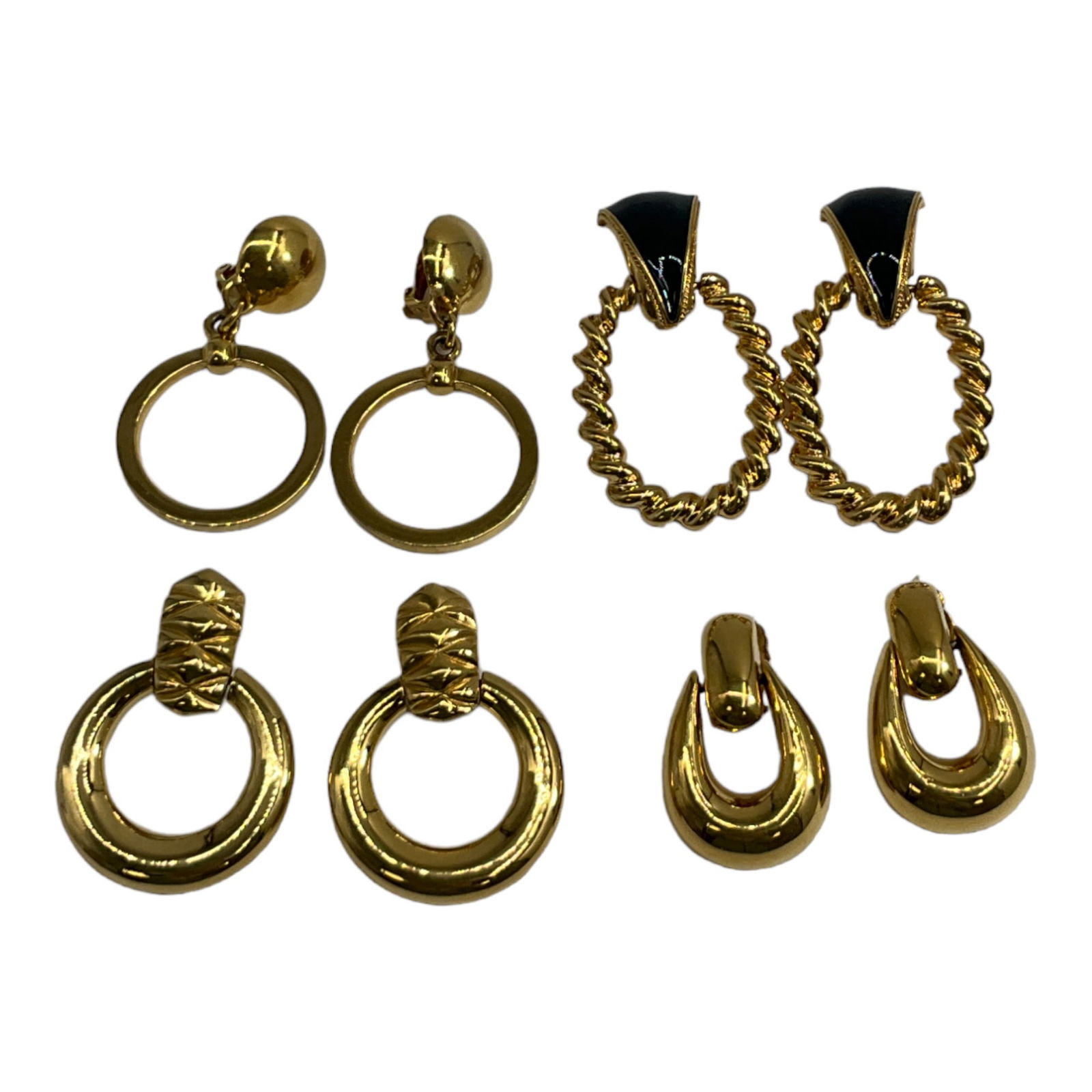 Vintage 4 Pair lot of St. John Earrings (1 of 7)