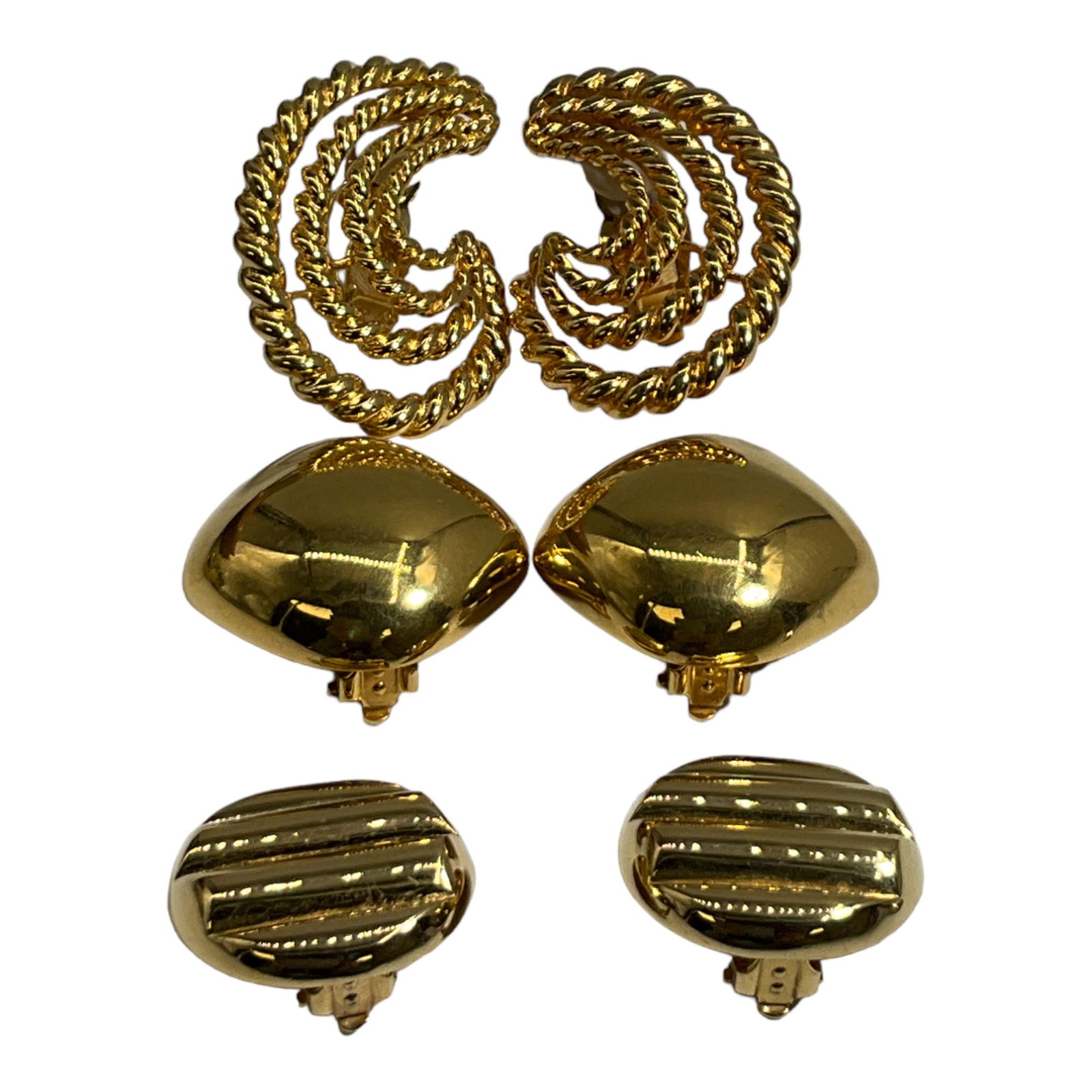 Vintage 3 Pairs of St. John Earrings (1 of 3)