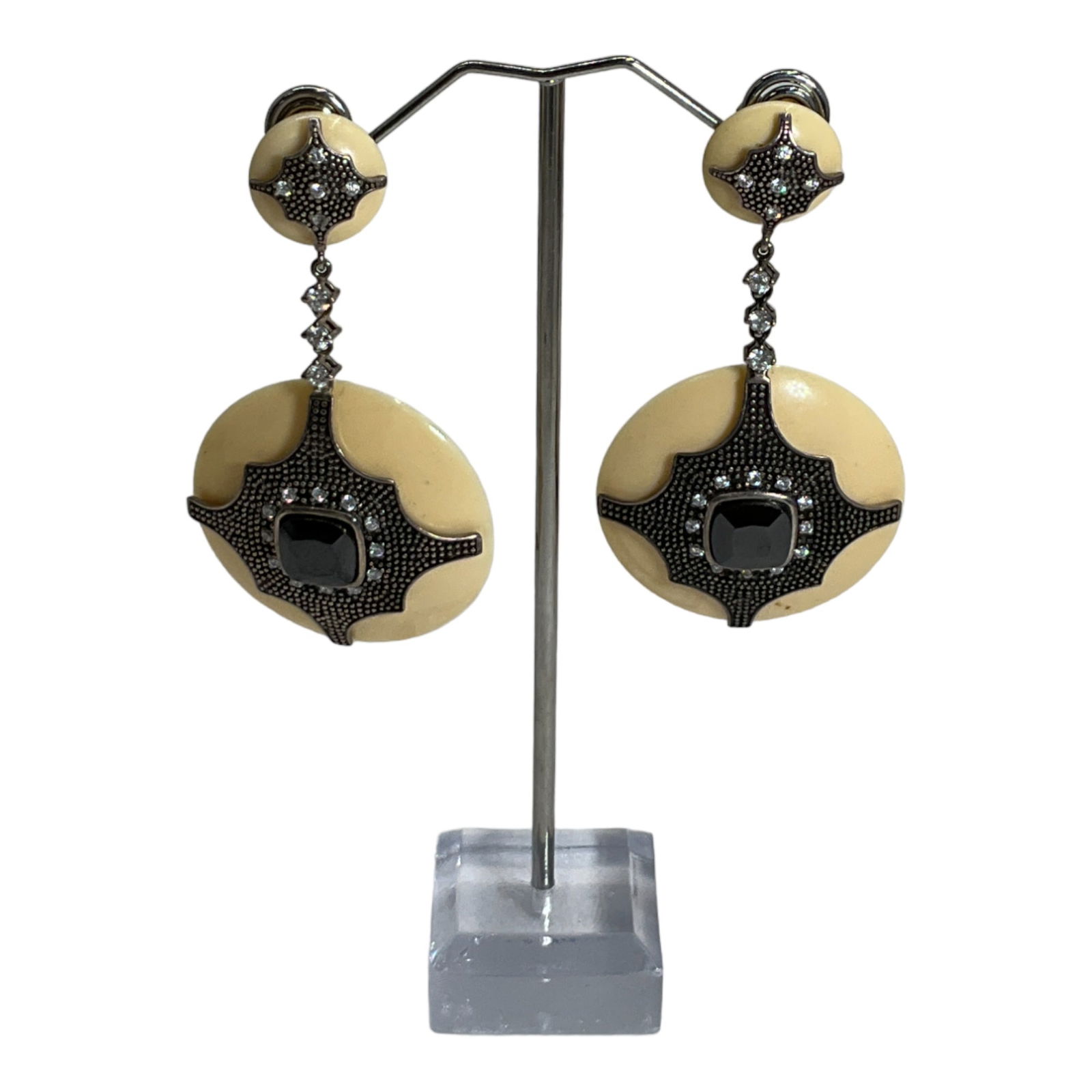 Vintage Miriam Salat 925 Earrings (1 of 4)