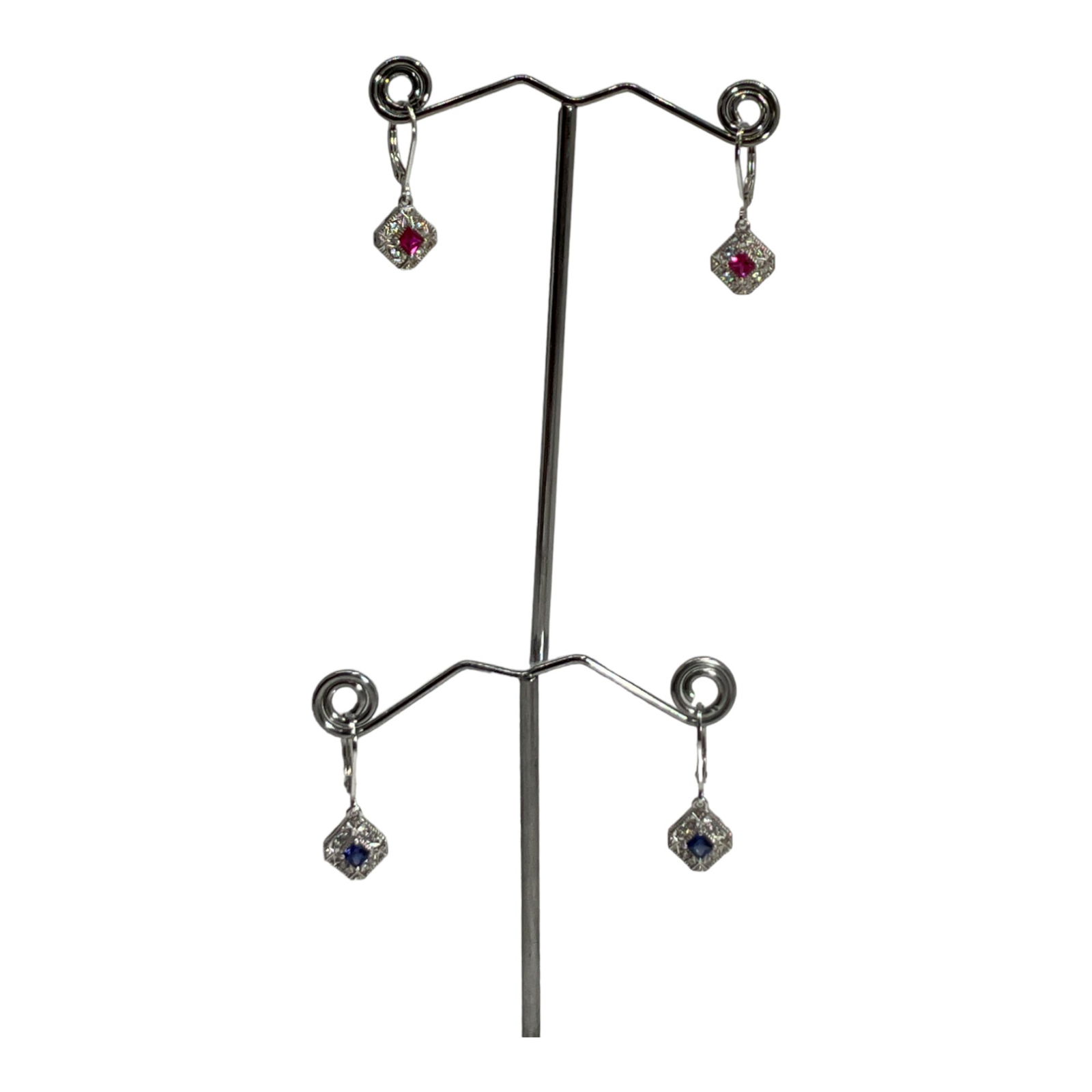 2 Pairs of 925 Gemstone Earrings by Ross Simons (1 of 5)