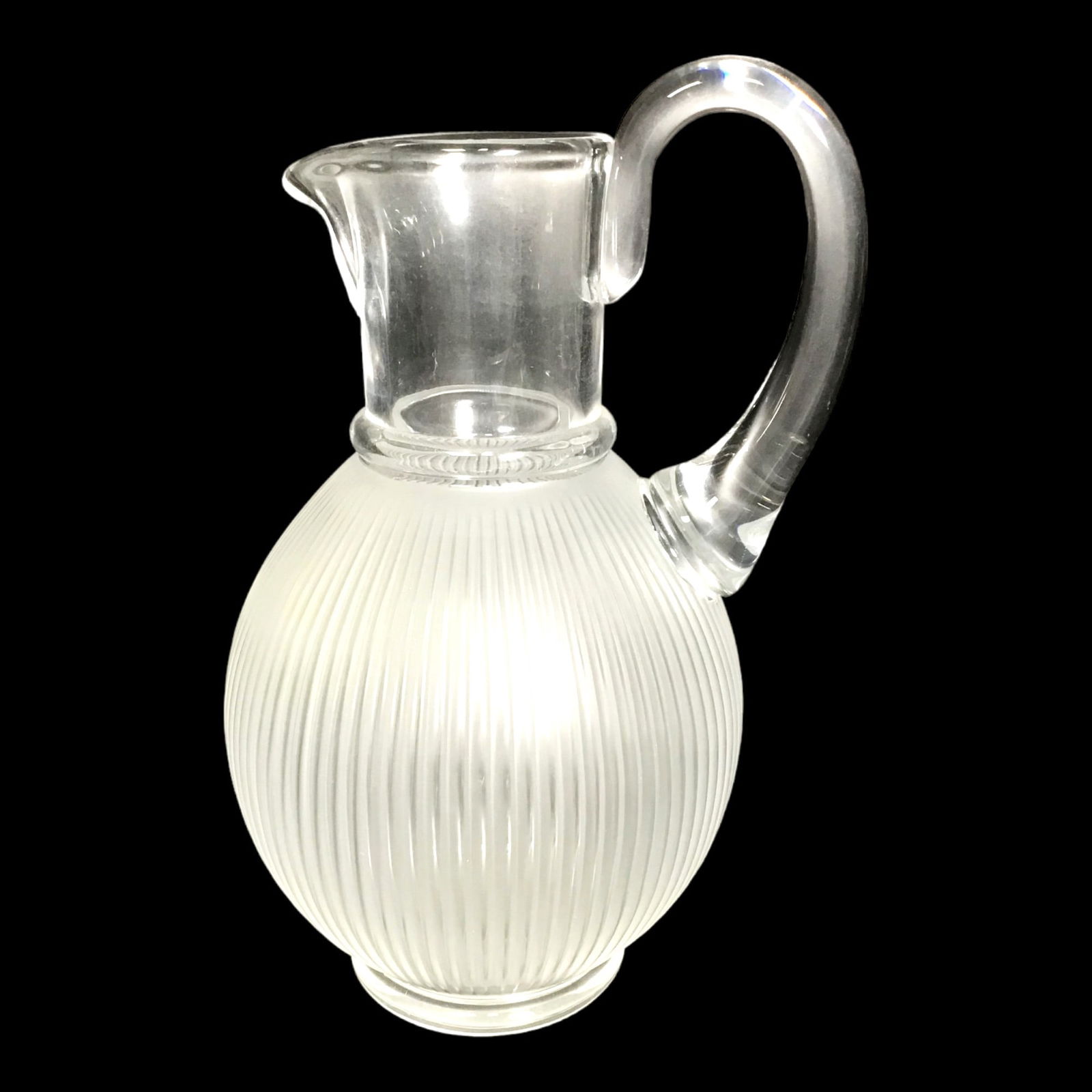 Lalique France Pitcher with Signature (1 of 8)