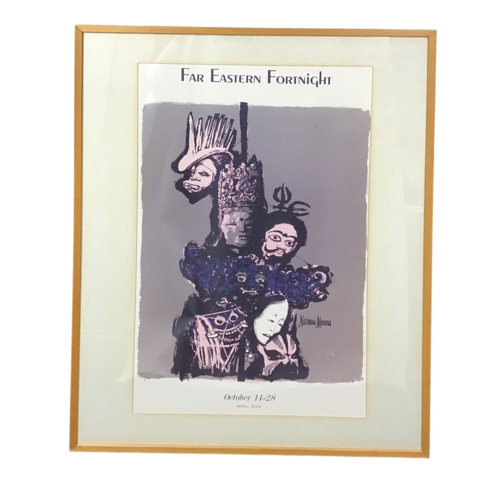 Neiman-Marcus 'Far Eastern Fortnight' October 14-28 Dallas, Texas Advertising (1 of 4)