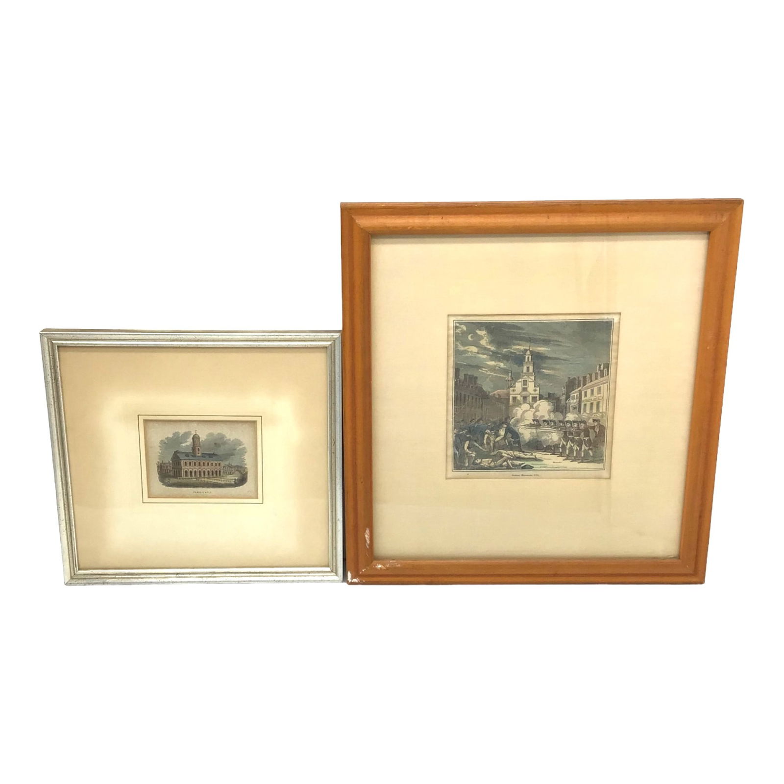 Pair of Boston, Ma. Lithographs (1 of 7)