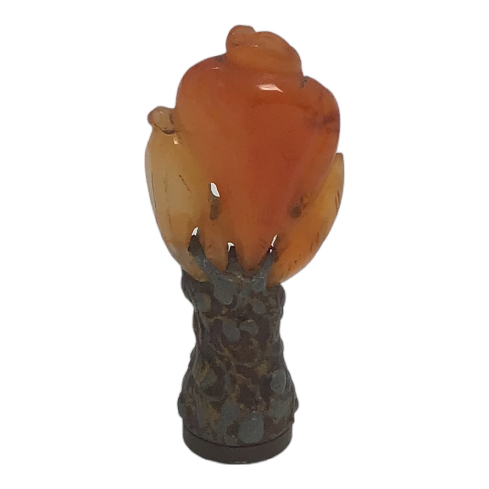 Hand Carved Red Carnelian Lamp Finial: Hand Carved Red Carnelian Lamp Finial. IMPORTANT: NO In-House Shipping, Please read our shipping terms for provider.