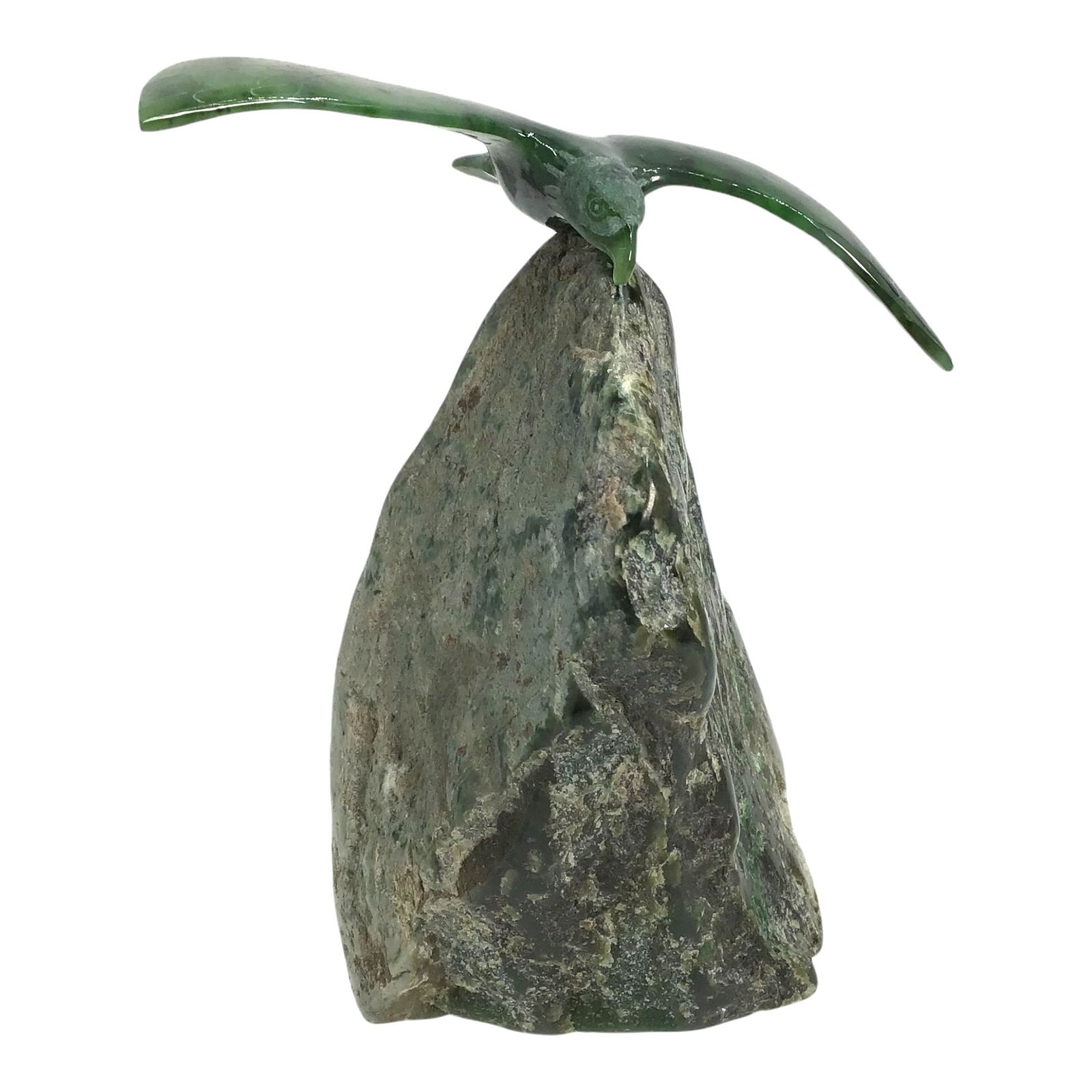 Hand Carved Eagle Jade Made in Canada (1 of 9)