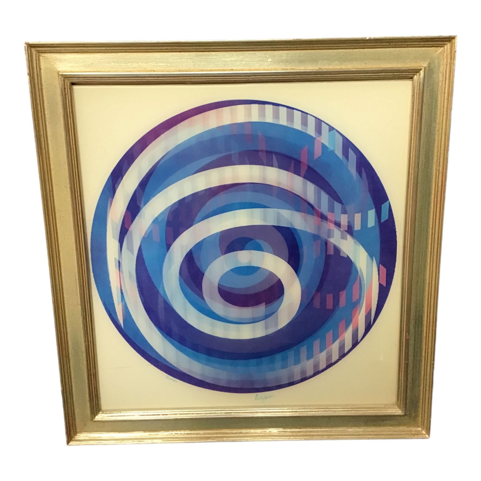 Yaacov Agam (Israeli, born 1928) 'Day/Night Rainbow Signed and Numbered Agamograph (1 of 6)