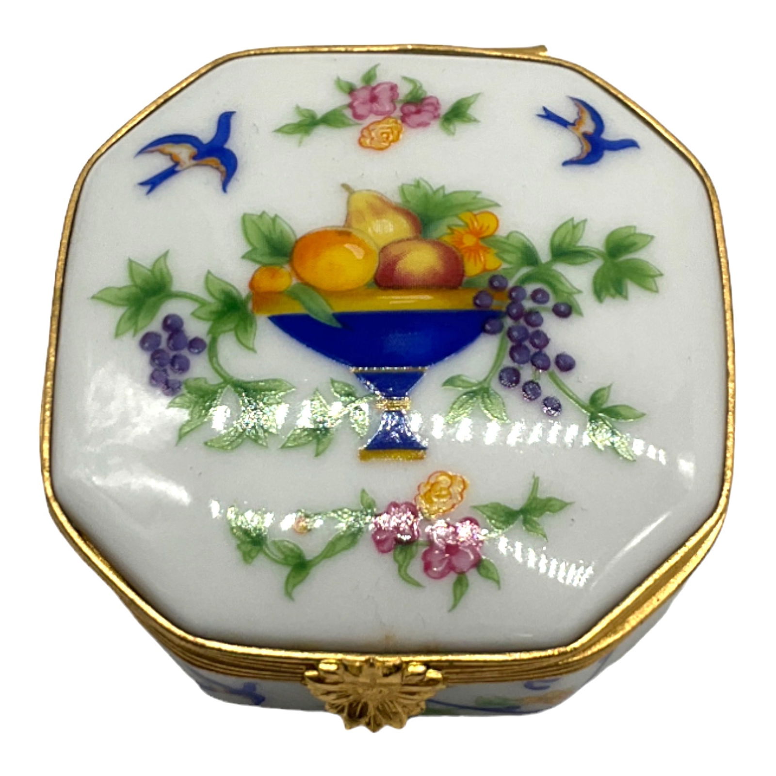 Vintage Haviland Renaissance French Limoge Trinket Box (1 of 3)