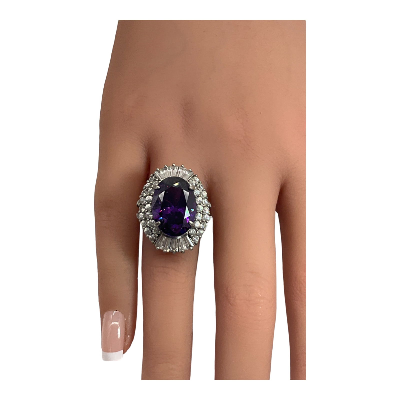 Jolie Gabor Cocktail Ring Sz. 7 (1 of 3)