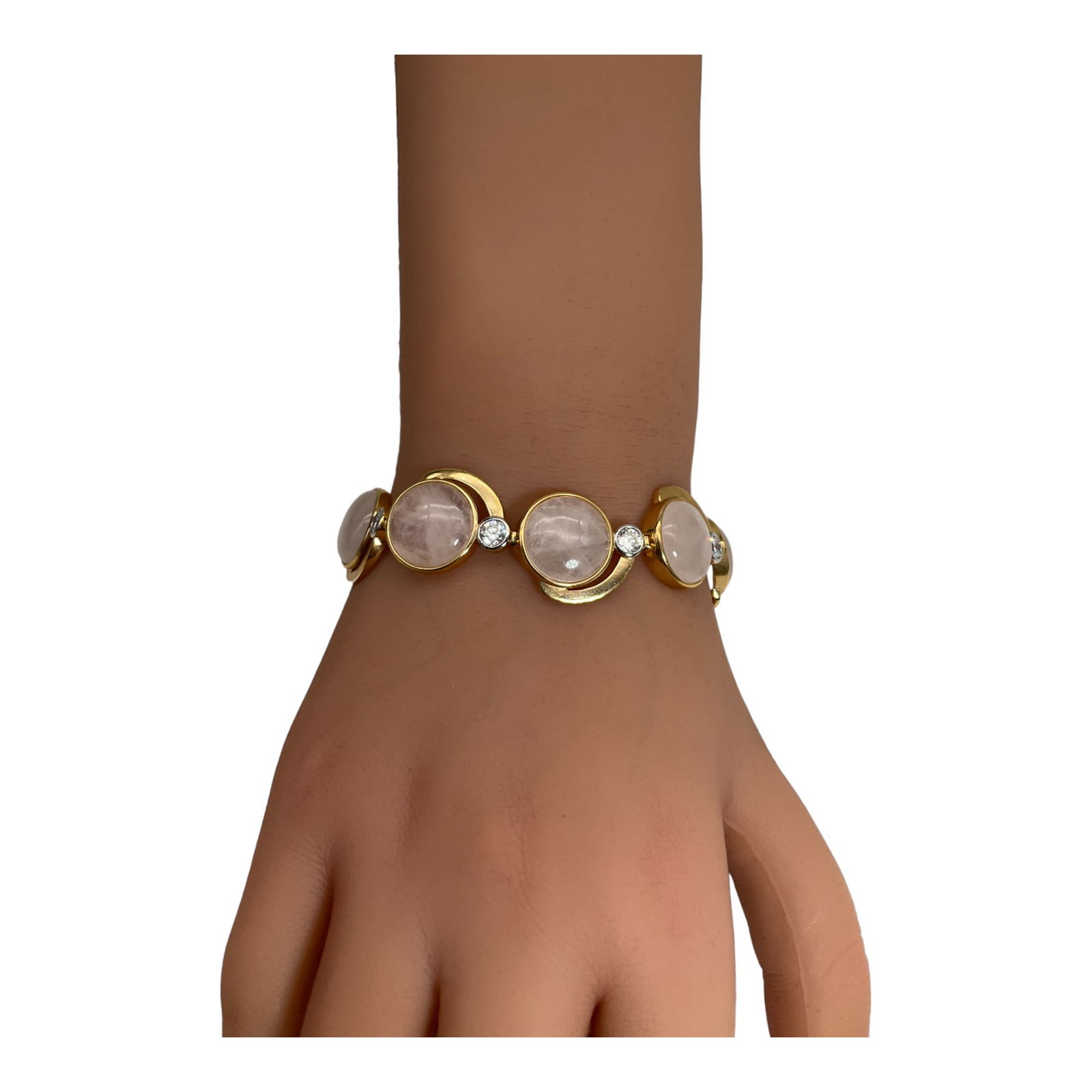 Ross Simons 925 Rose Quartz Bracelet (1 of 3)