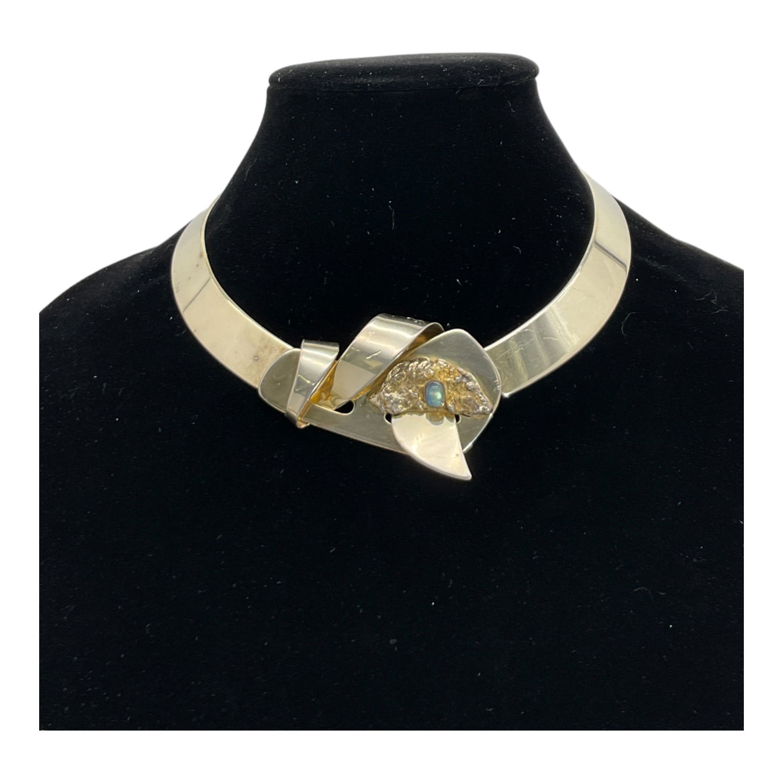 Vintage Modernist Collar Choker by Sali - Israel (1 of 3)