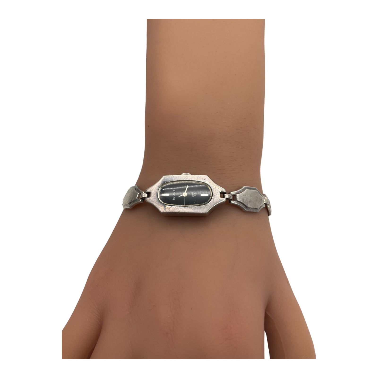 1970's Vintage  BULOVA Watch for Women Dior 23 Sterling Silver (1 of 4)