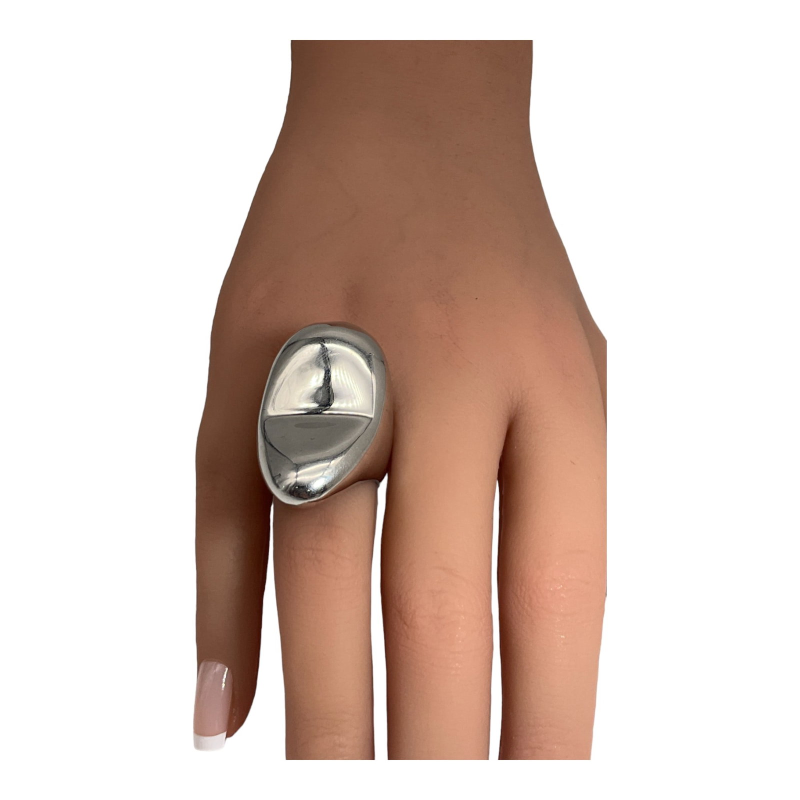 Rare JR De Bellard Sterling Silver Modernist Ring (1 of 3)