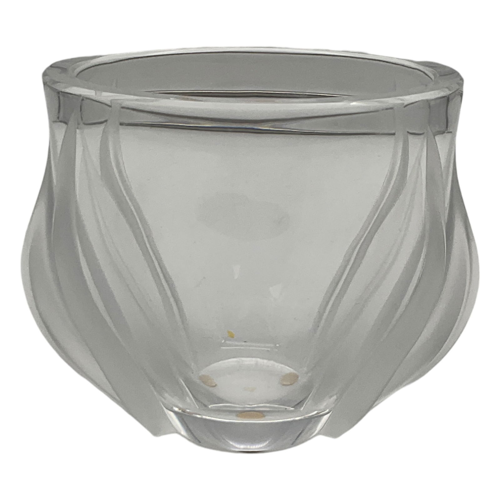 Lalique French Crystal Deux Tulipes Vase (1 of 7)