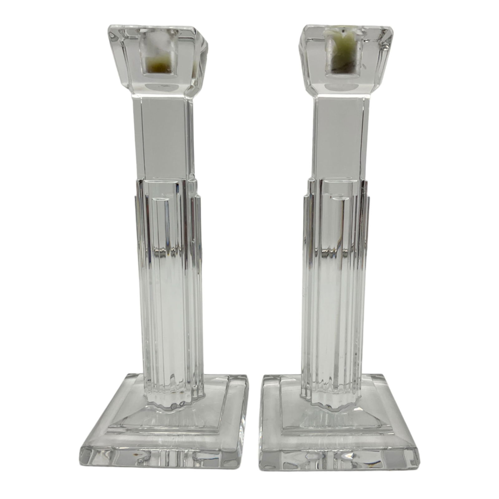 Pair Waterford Crystal Candle Stick Holders (1 of 5)